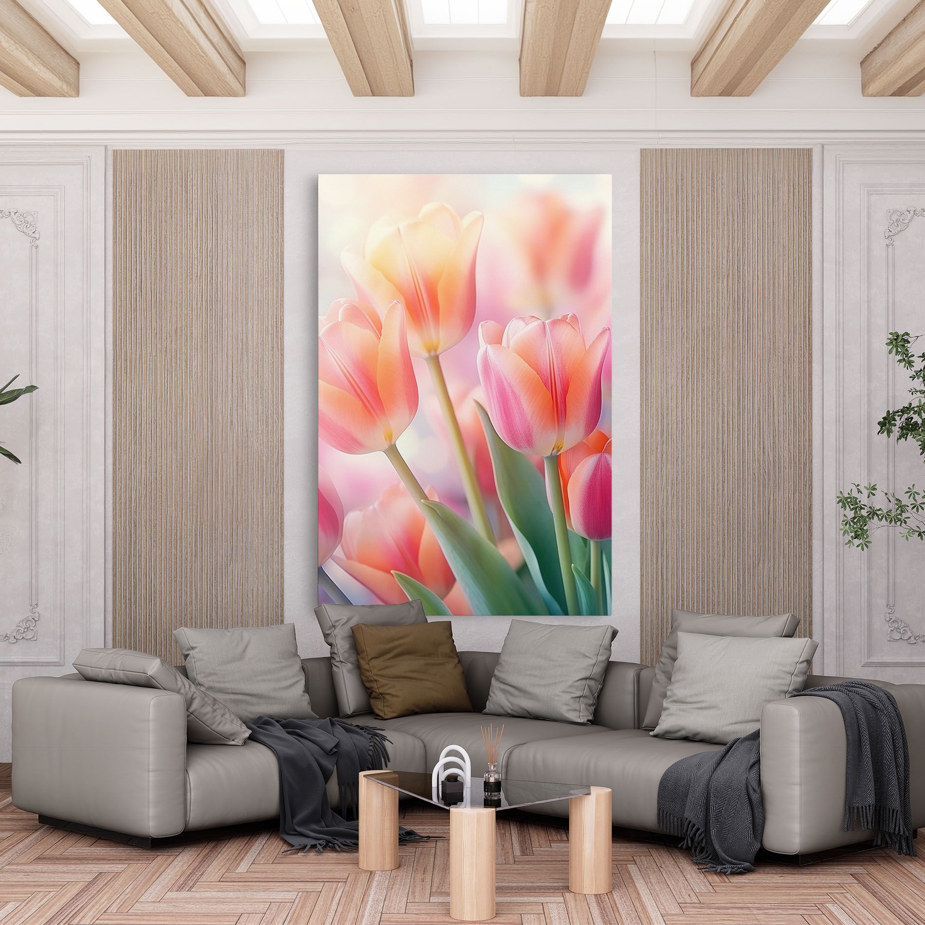 Dreamy Tulips mockup 6