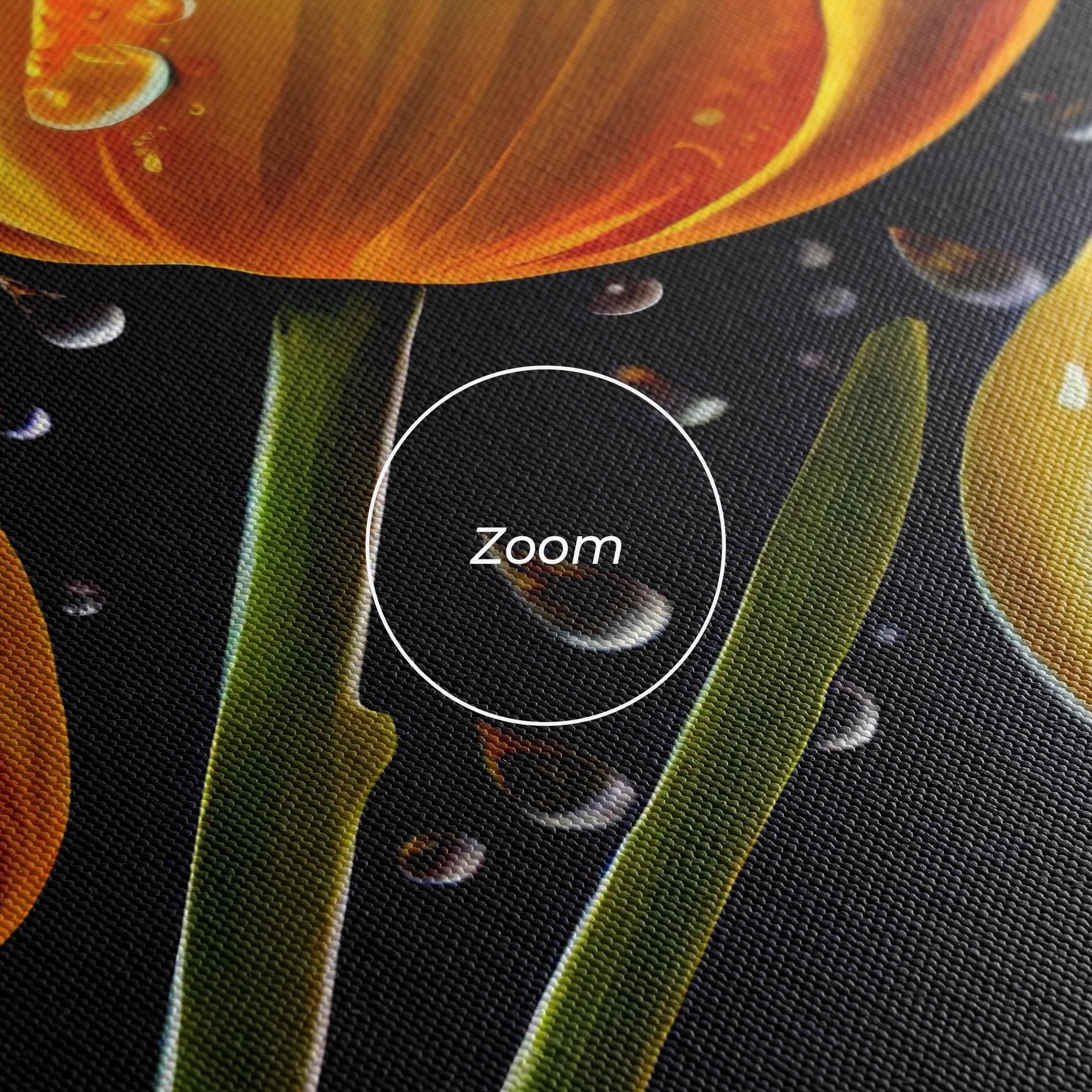 Vászonkép 3 Yellow Tulips mockup 3