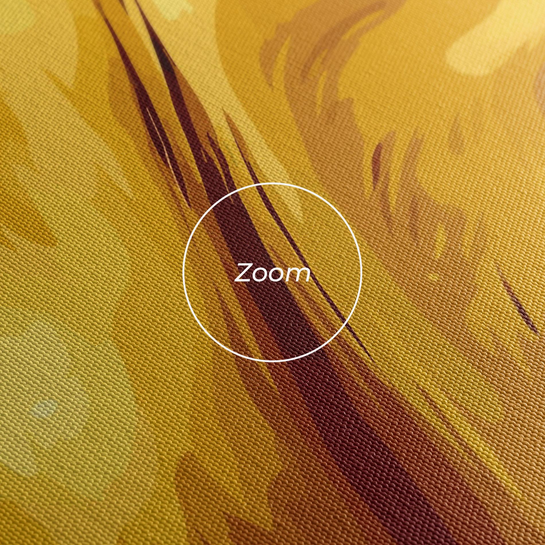 Vászonkép Big Yellow Tulip mockup 3