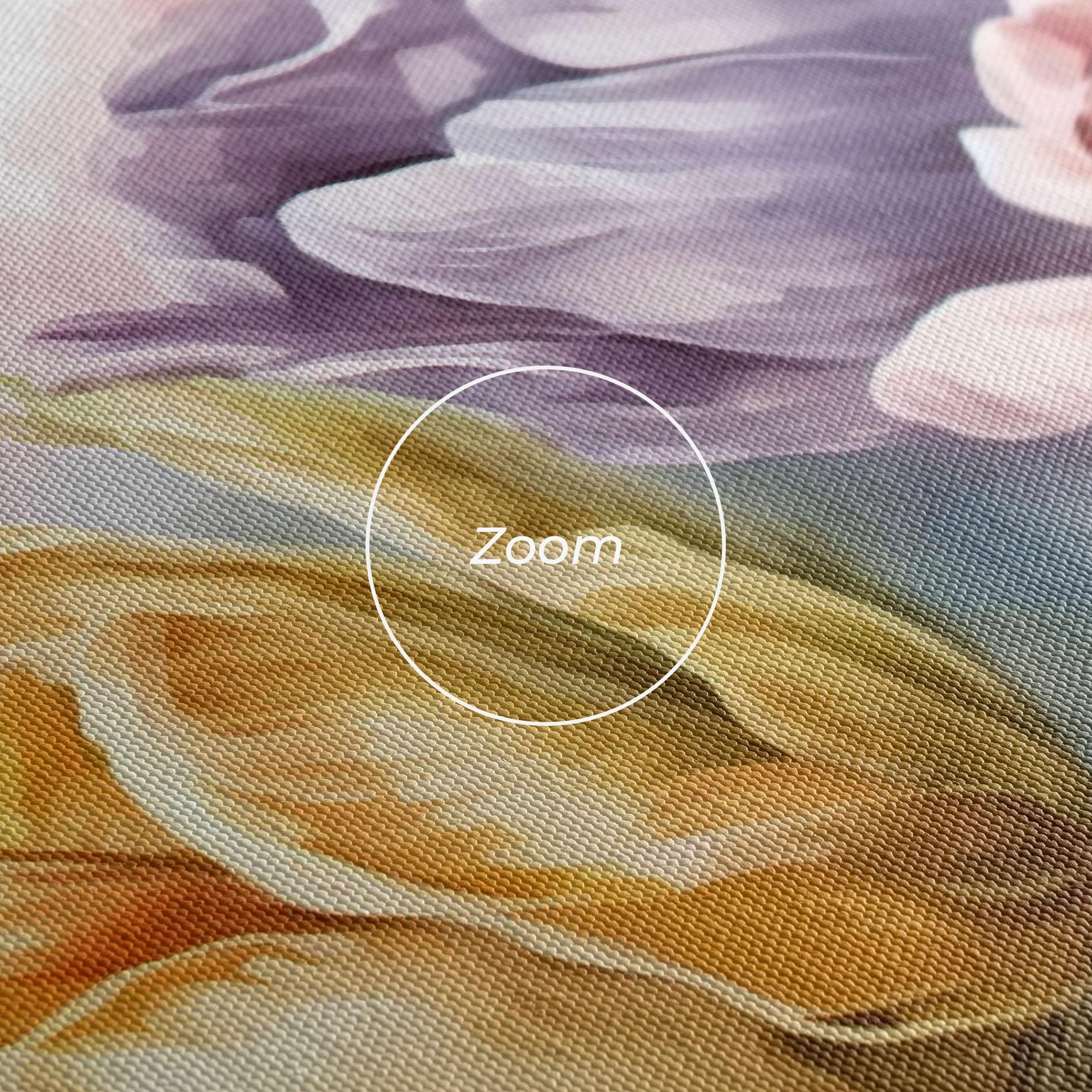 Vászonkép Pastel Tulips mockup 3