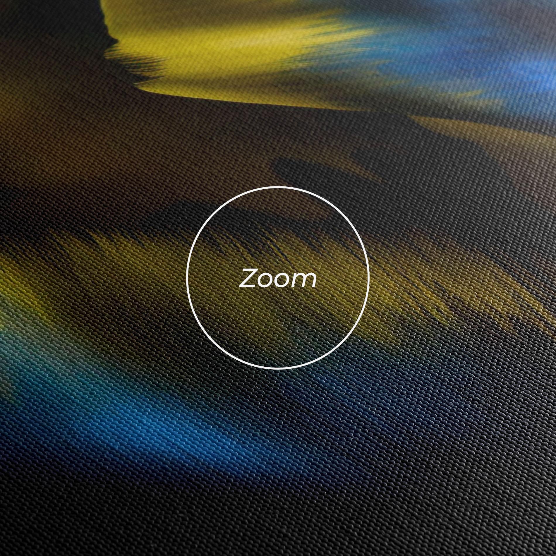 Vászonkép Yellow Blue Tulip mockup 3