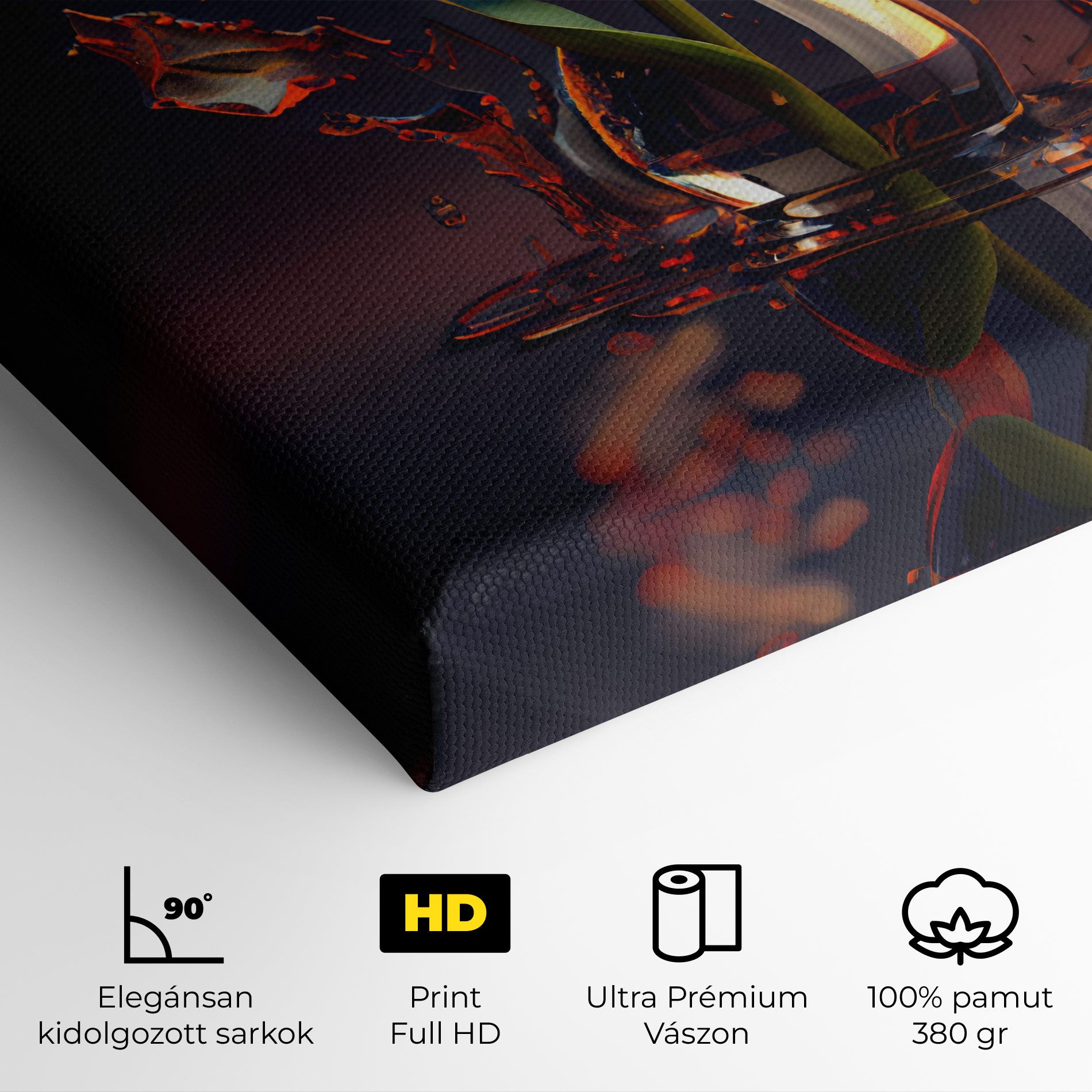 Black Tulip In Vase mockup 4