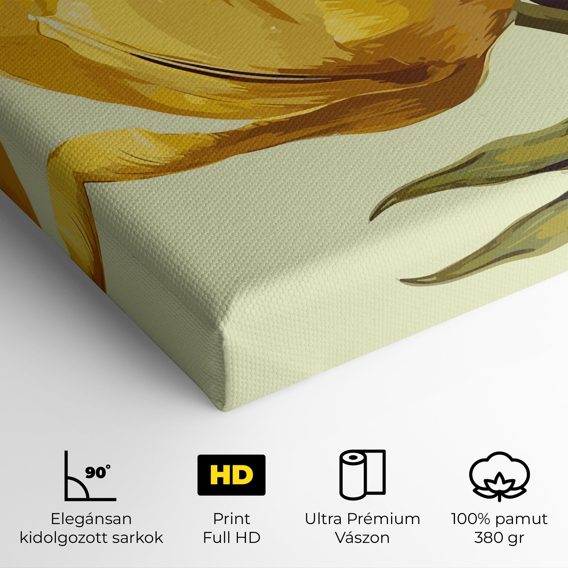 Yellow Shiny Tulip mockup 4