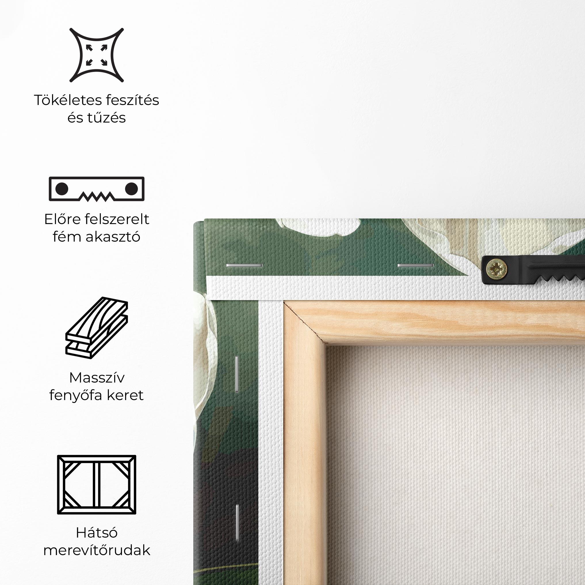 Vászonkép Tulip Art mockup 5