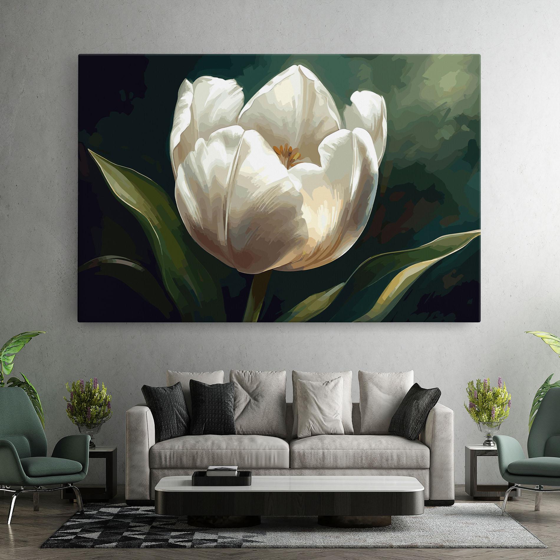 Vászonkép Tulip Art mockup 7