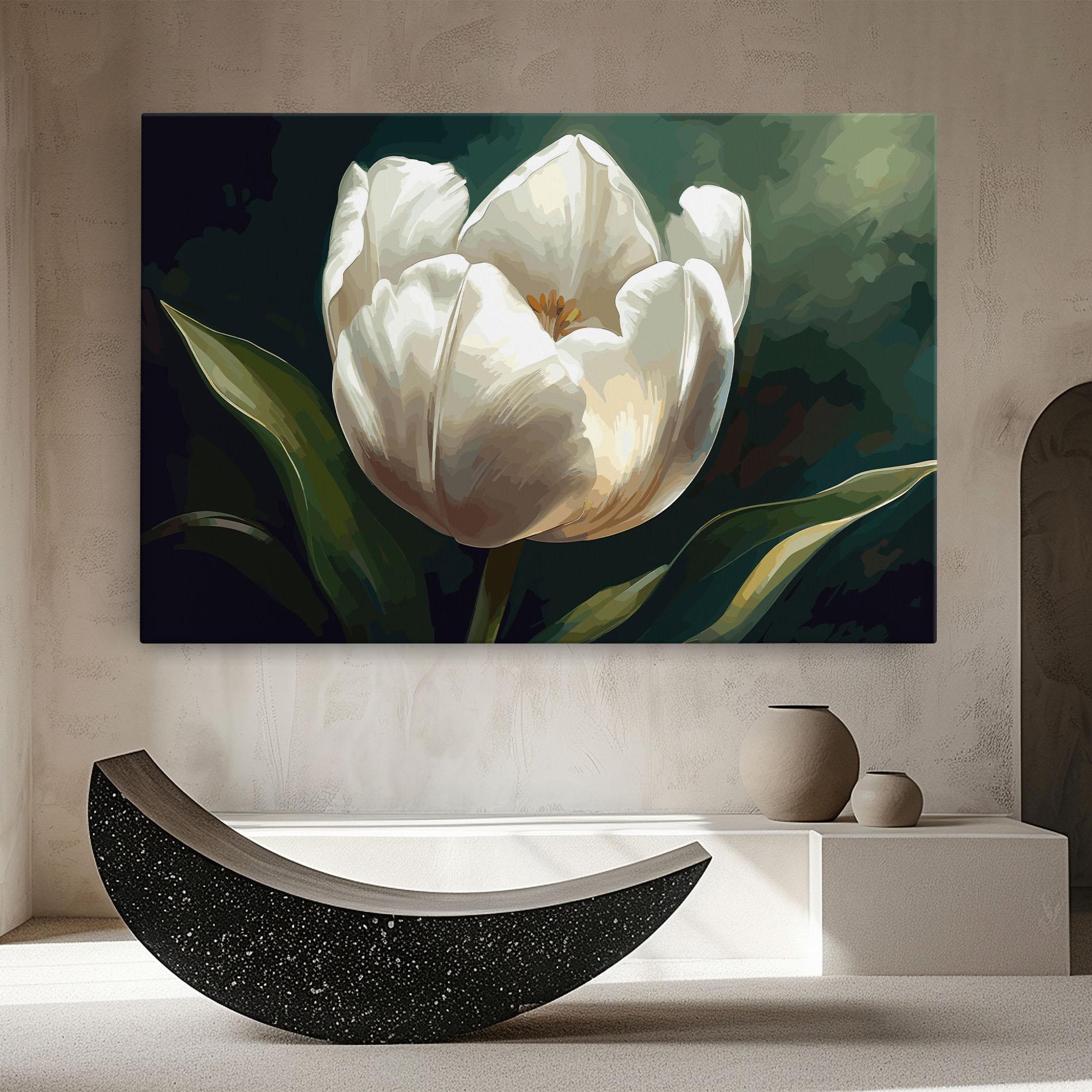 Vászonkép Tulip Art mockup 8