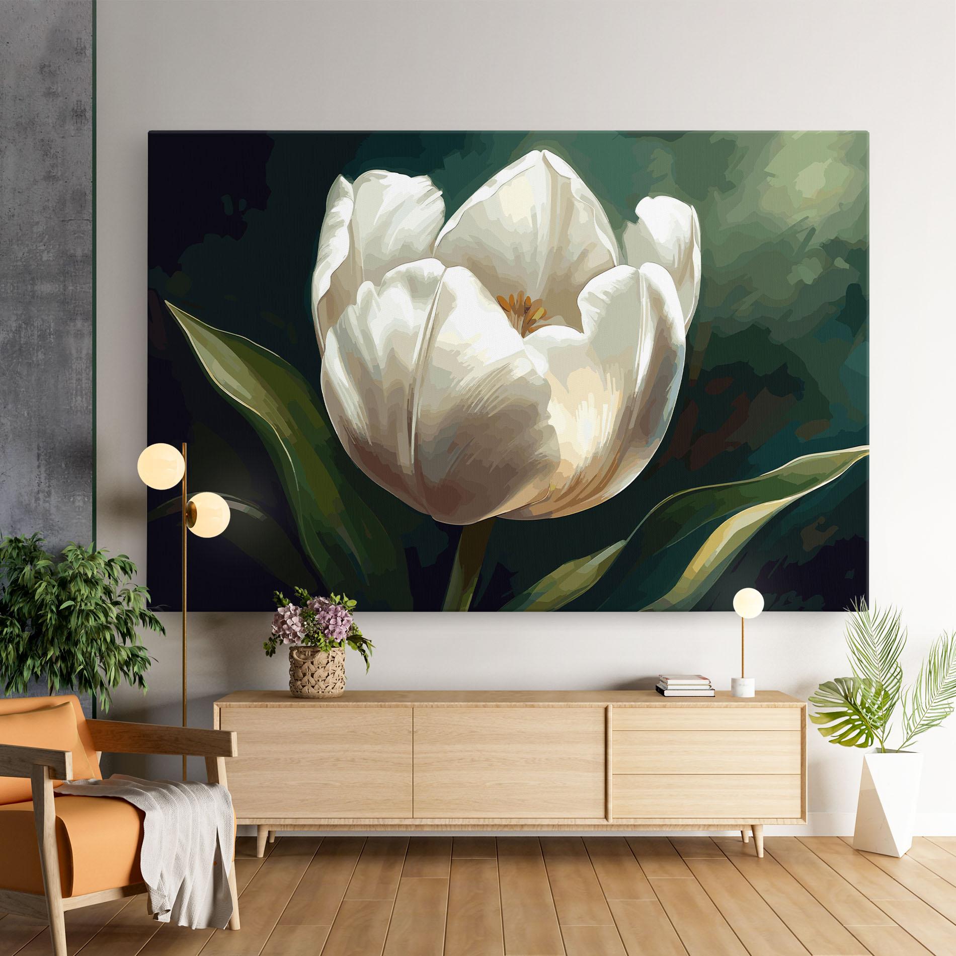 Vászonkép Tulip Art mockup 9