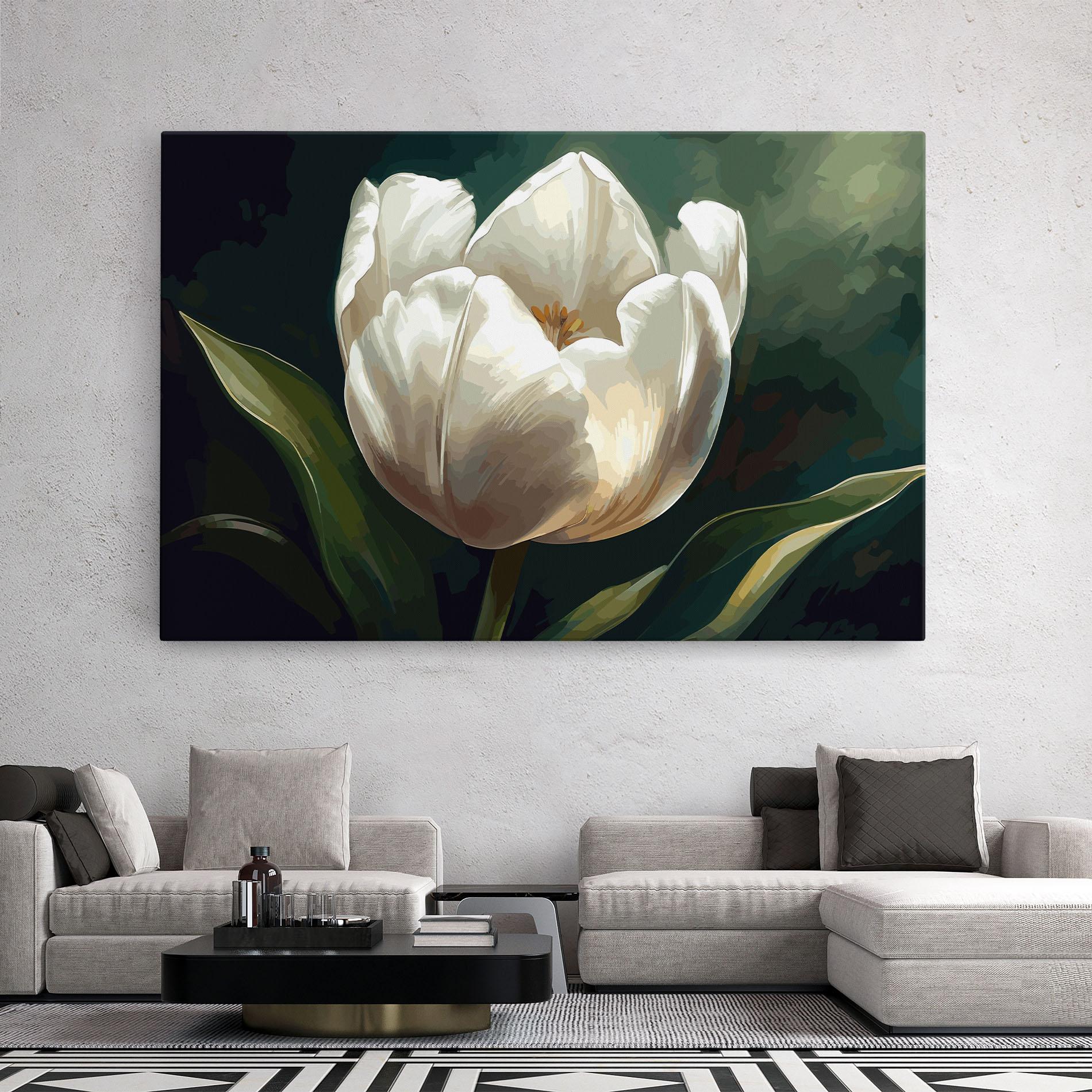 Vászonkép Tulip Art mockup 2