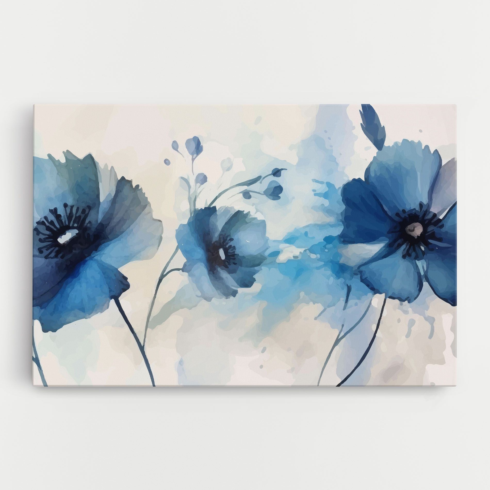 Blue Poppies mockup 0