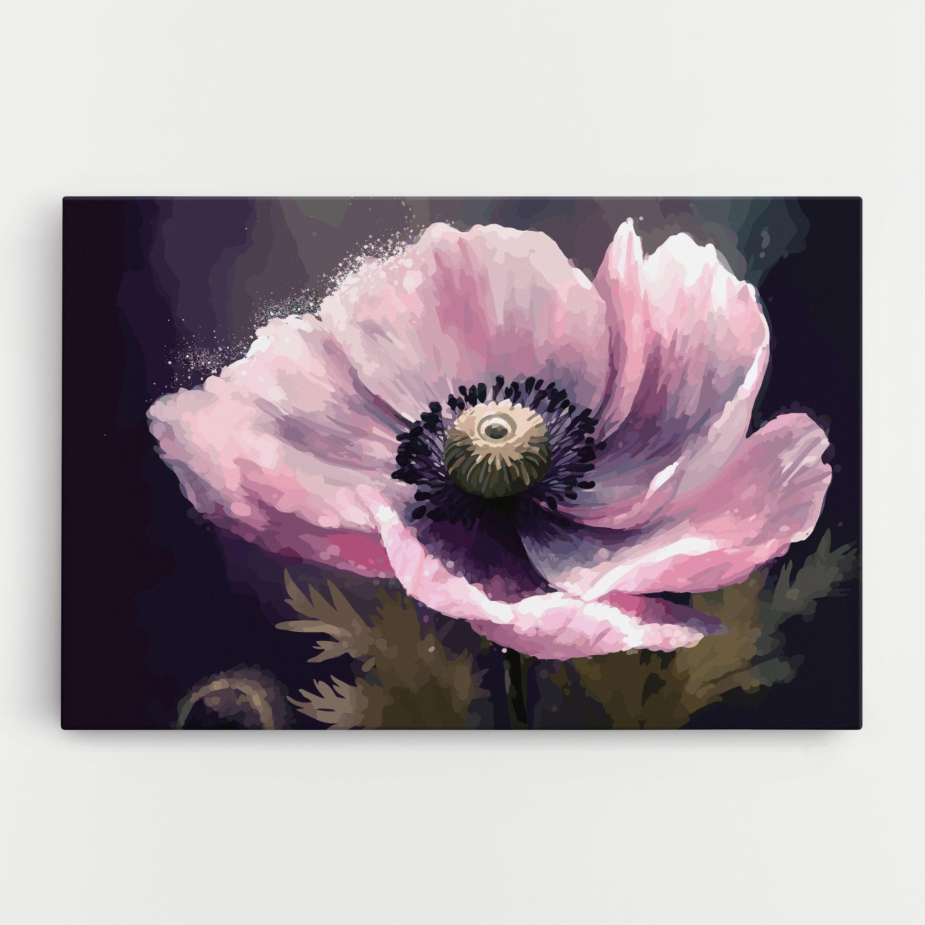 Vászonkép Pretty Pink Poppy mockup 0