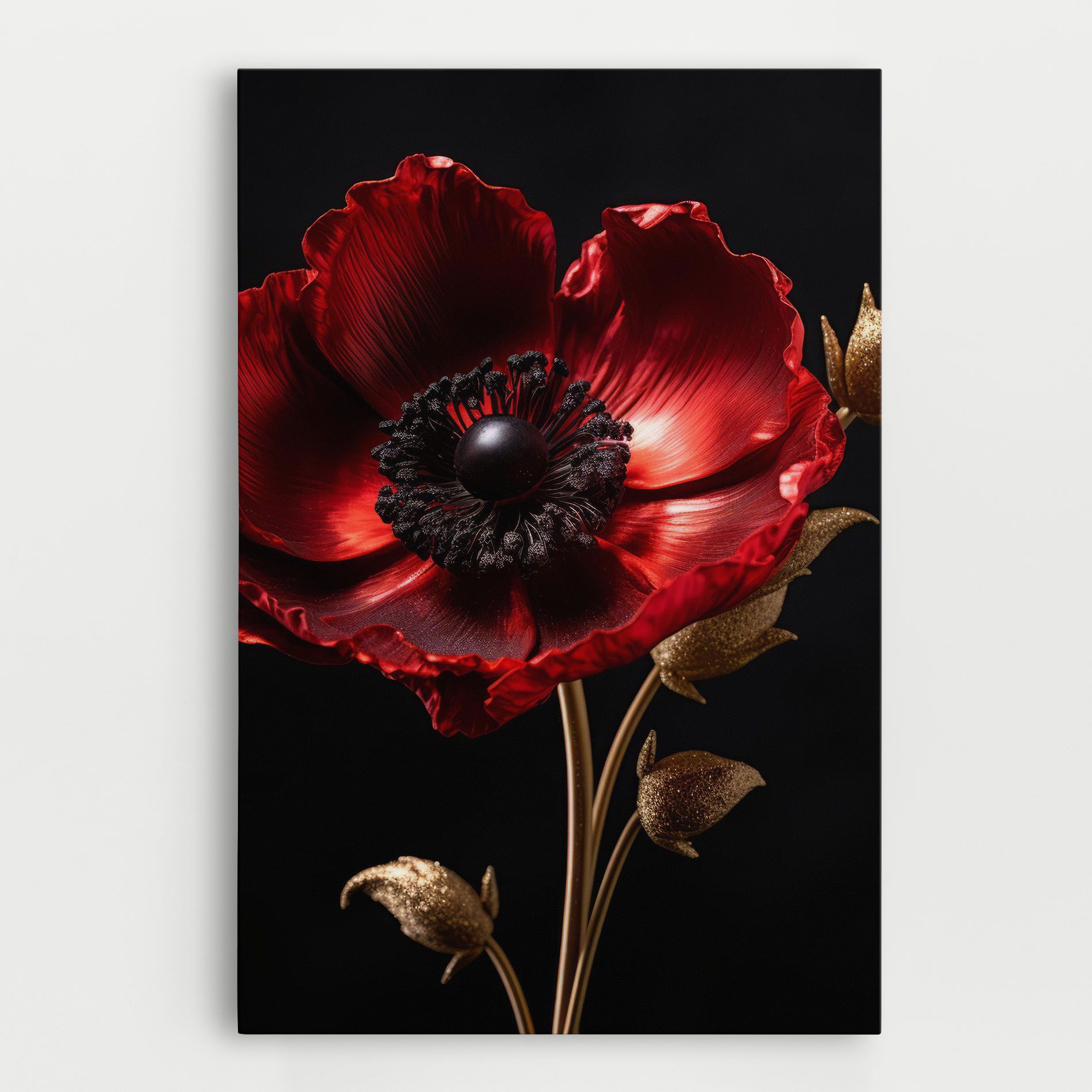 Dark Red Poppy mockup 0