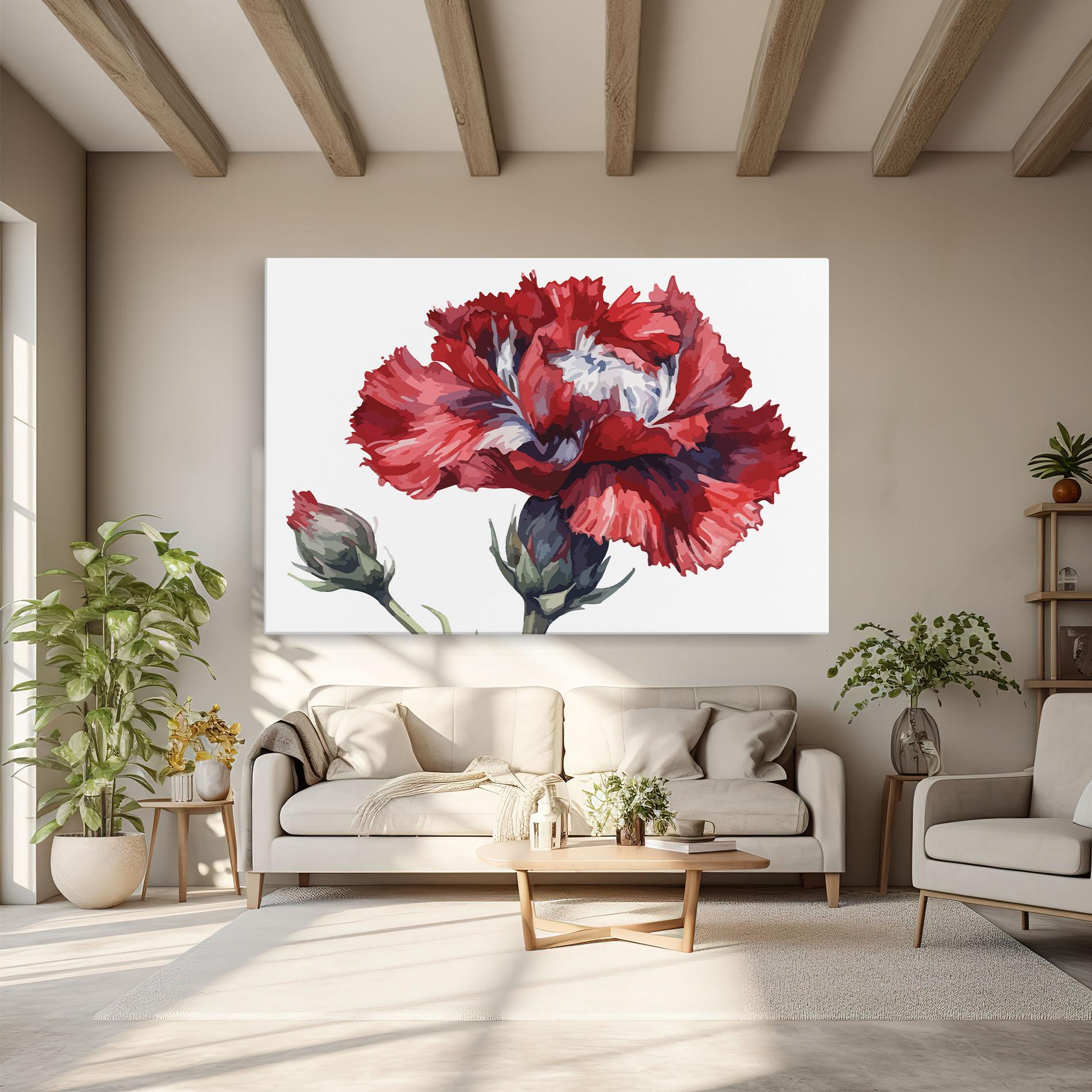 Vászonkép Pretty Poppy mockup 6