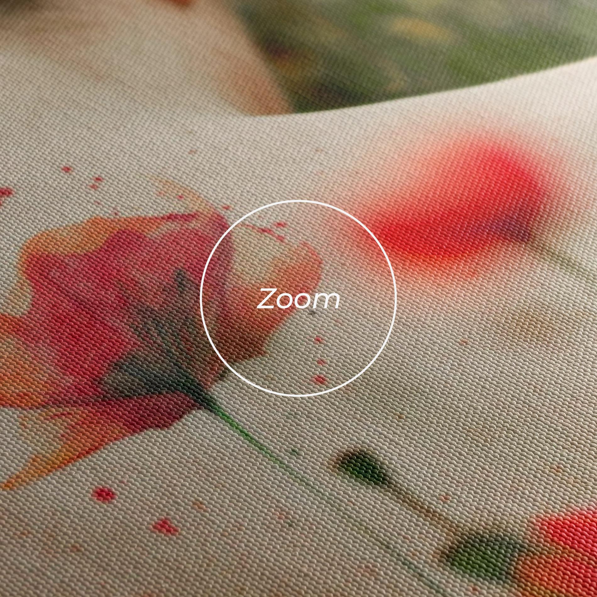 Vászonkép Poppy Tattoo mockup 3