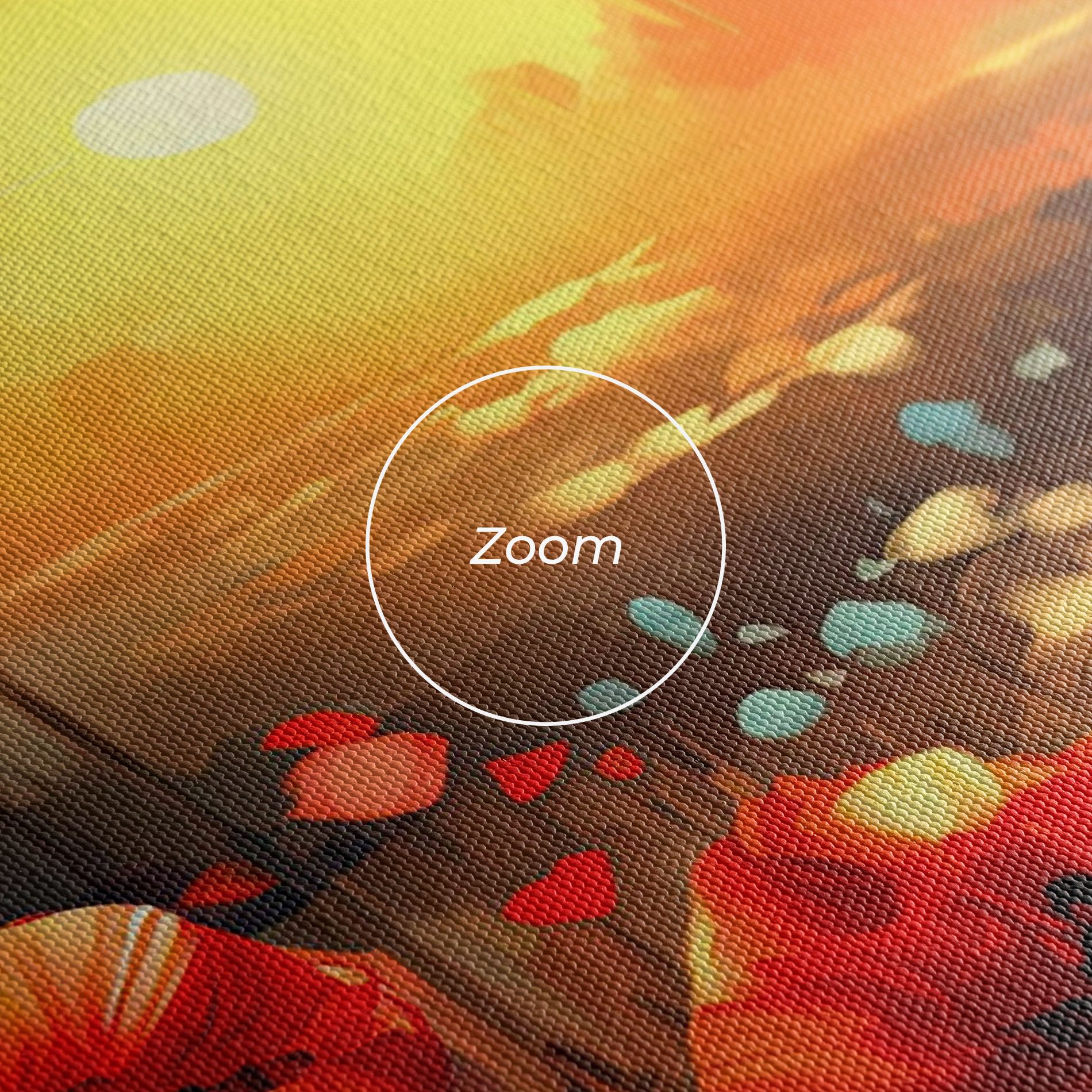 Sunrise Painting Poppies mockup 3