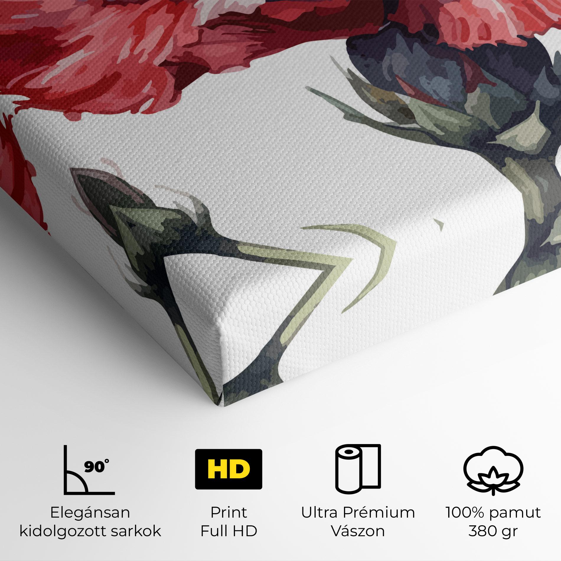 Vászonkép Pretty Poppy mockup 4