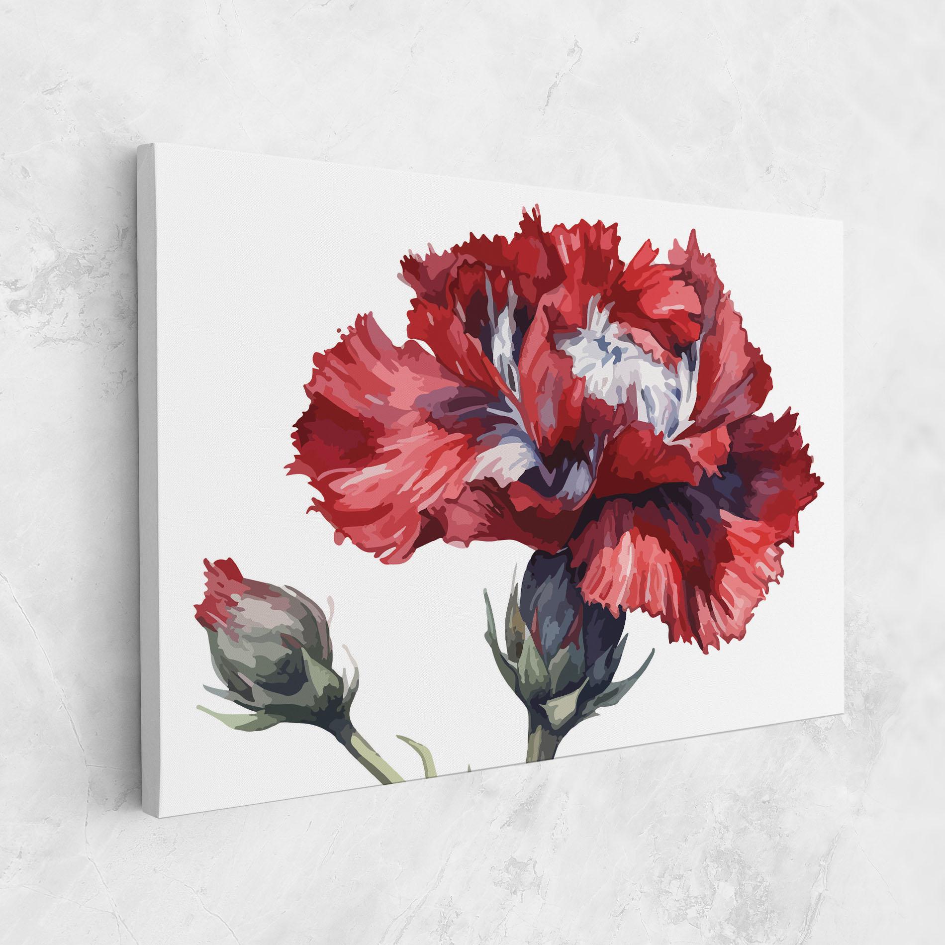 Vászonkép Pretty Poppy mockup 1
