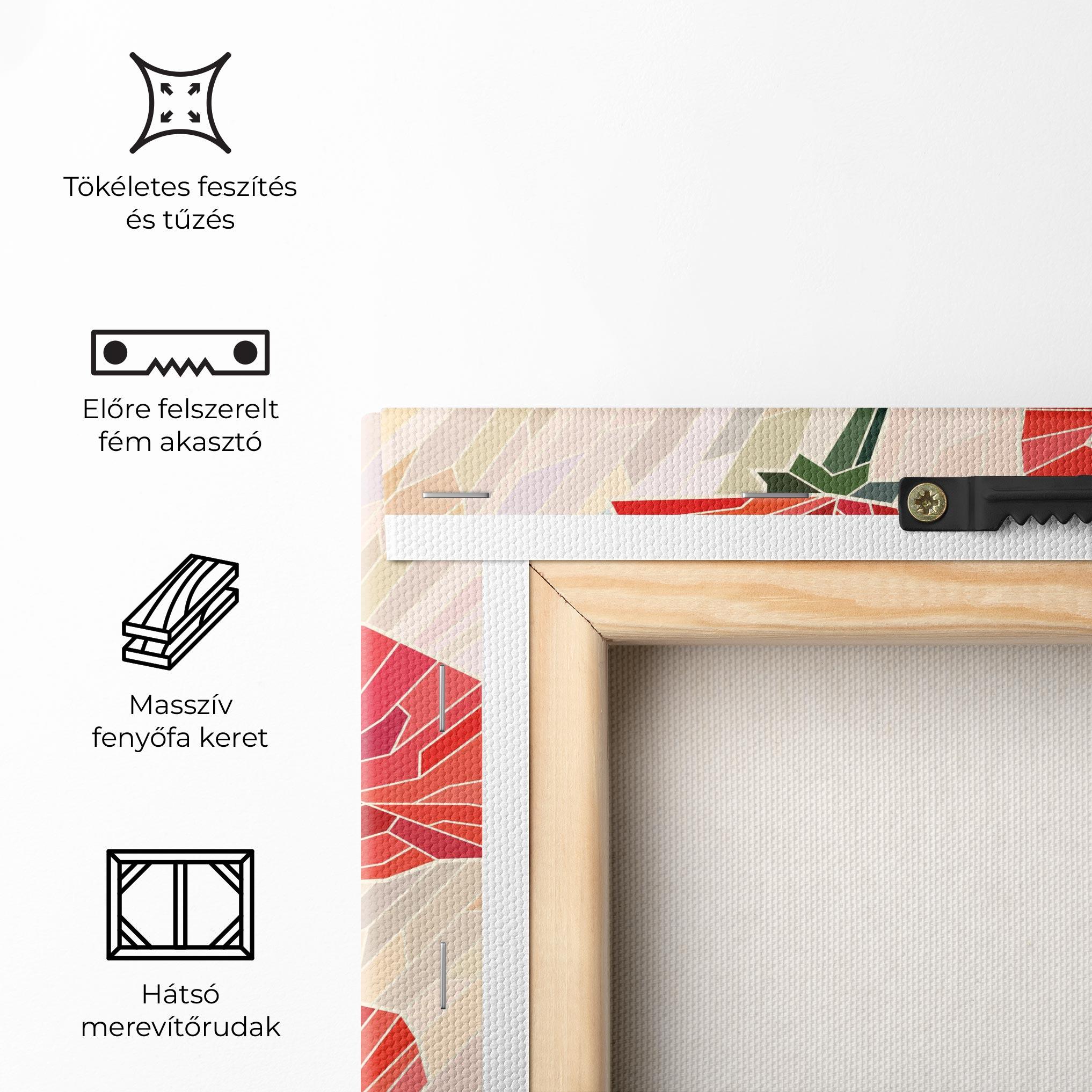 Vászonkép Poppy Glass mockup 5