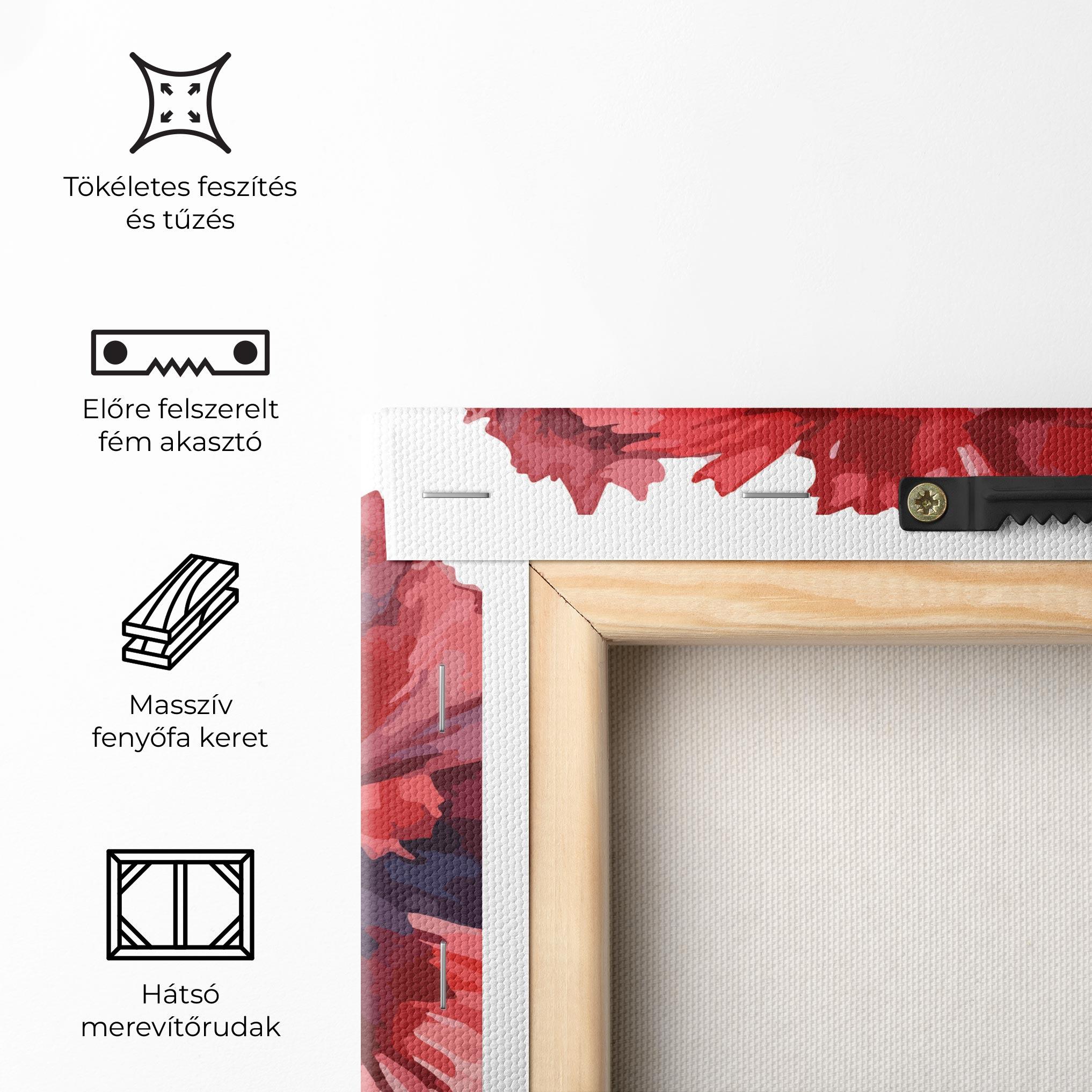 Vászonkép Pretty Poppy mockup 5