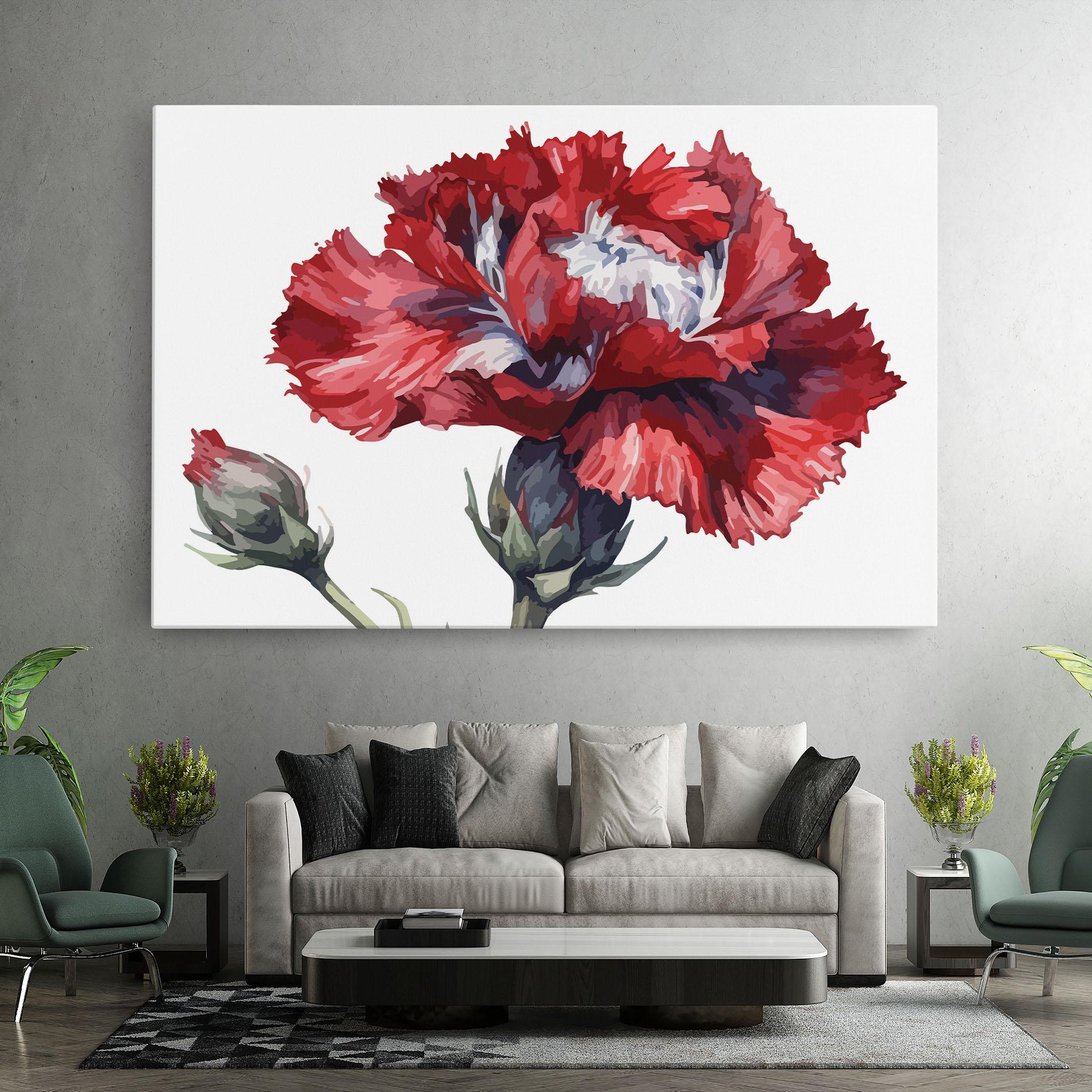 Vászonkép Pretty Poppy mockup 7