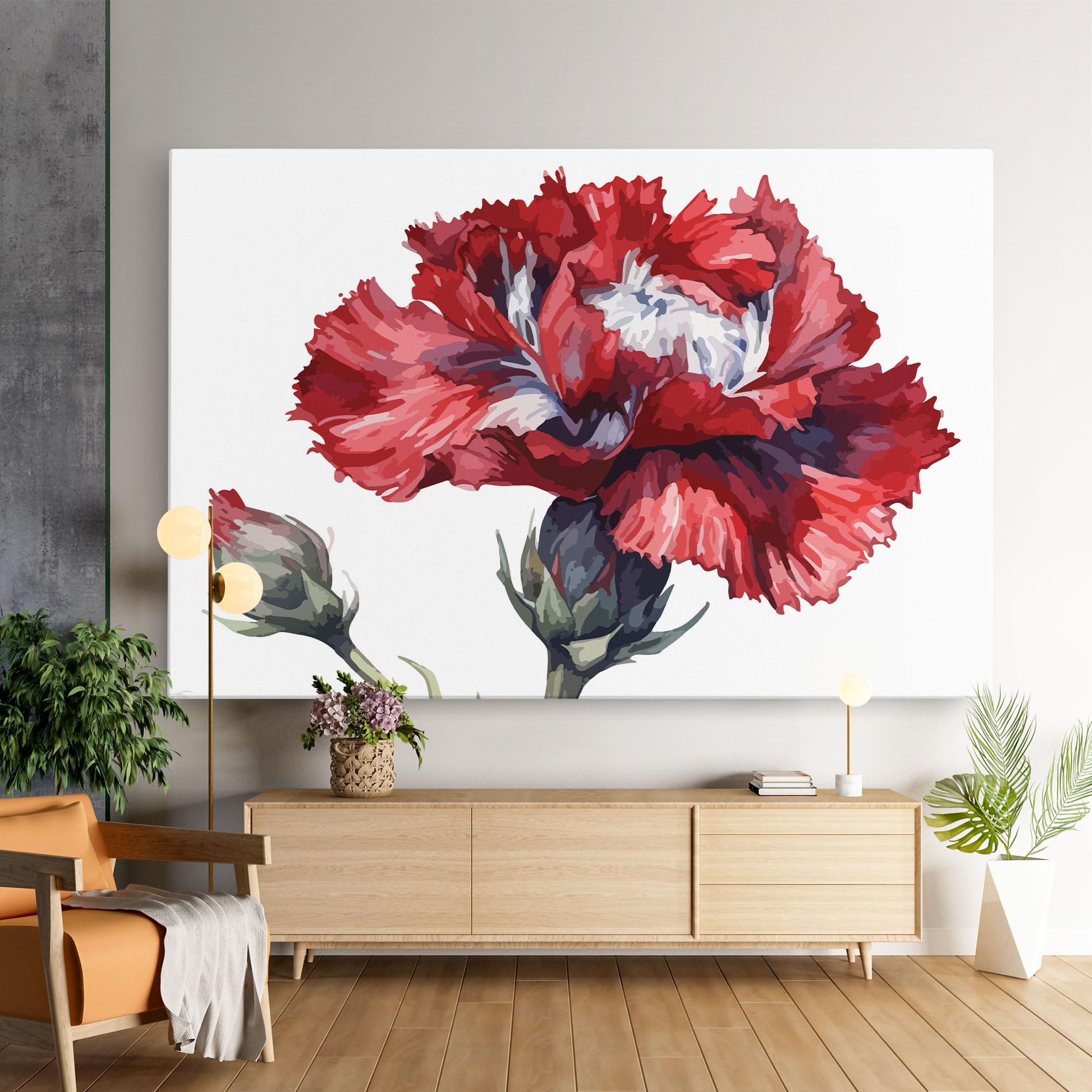 Vászonkép Pretty Poppy mockup 9