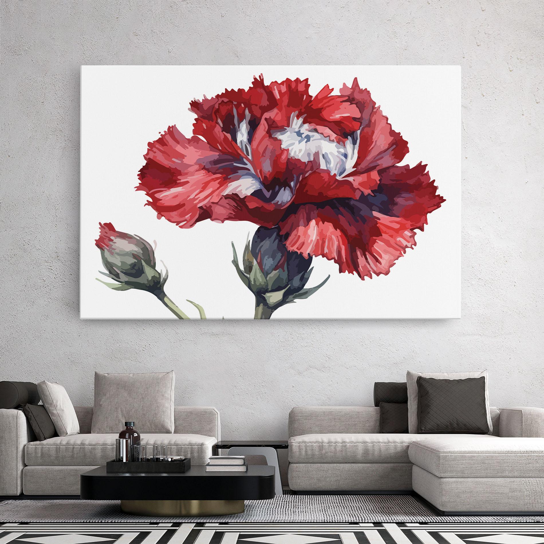 Vászonkép Pretty Poppy mockup 2