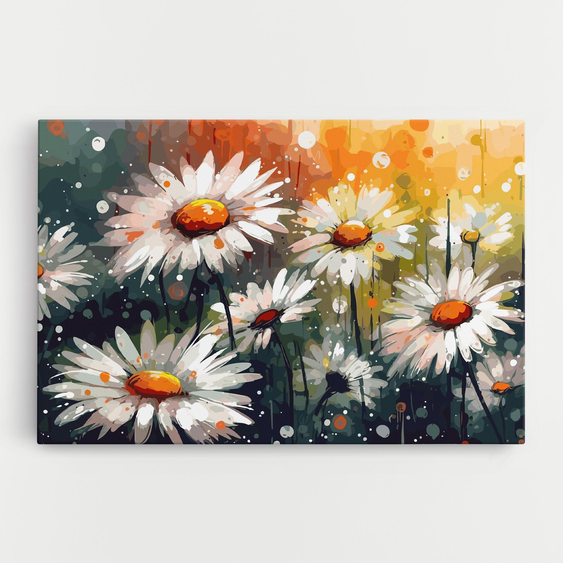 Vászonkép Daisy Art mockup 0