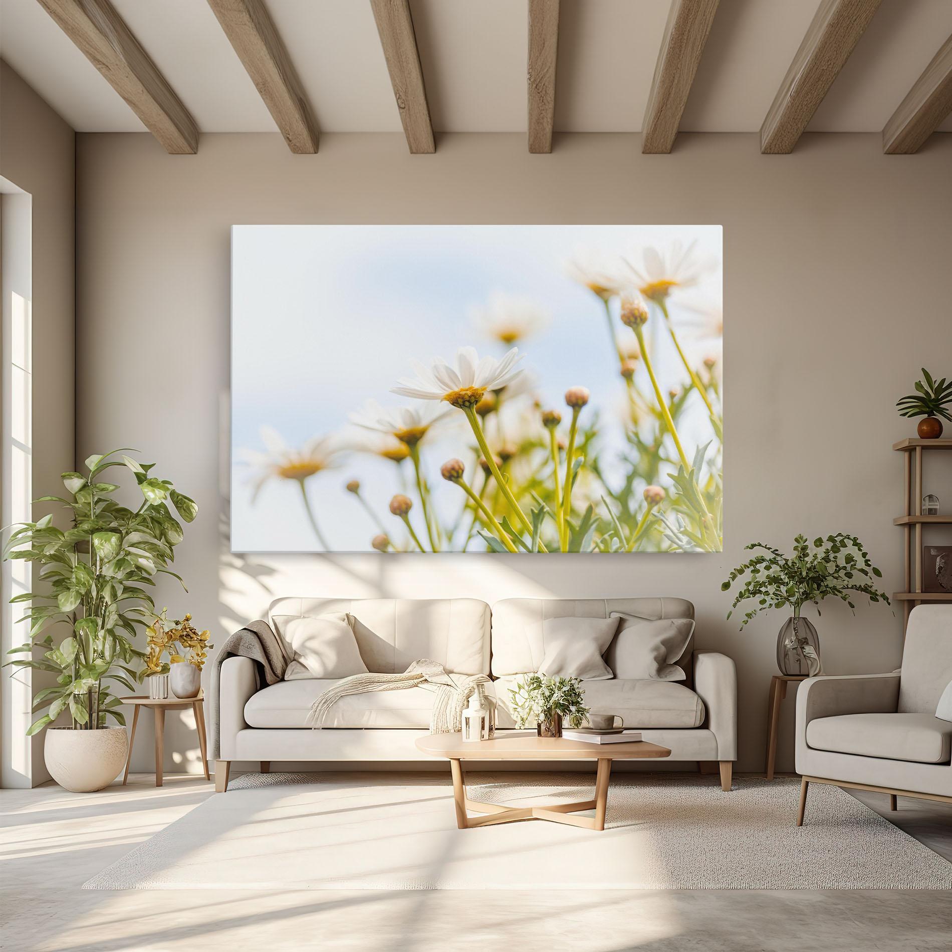 Vászonkép Dreamy Daisy mockup 6