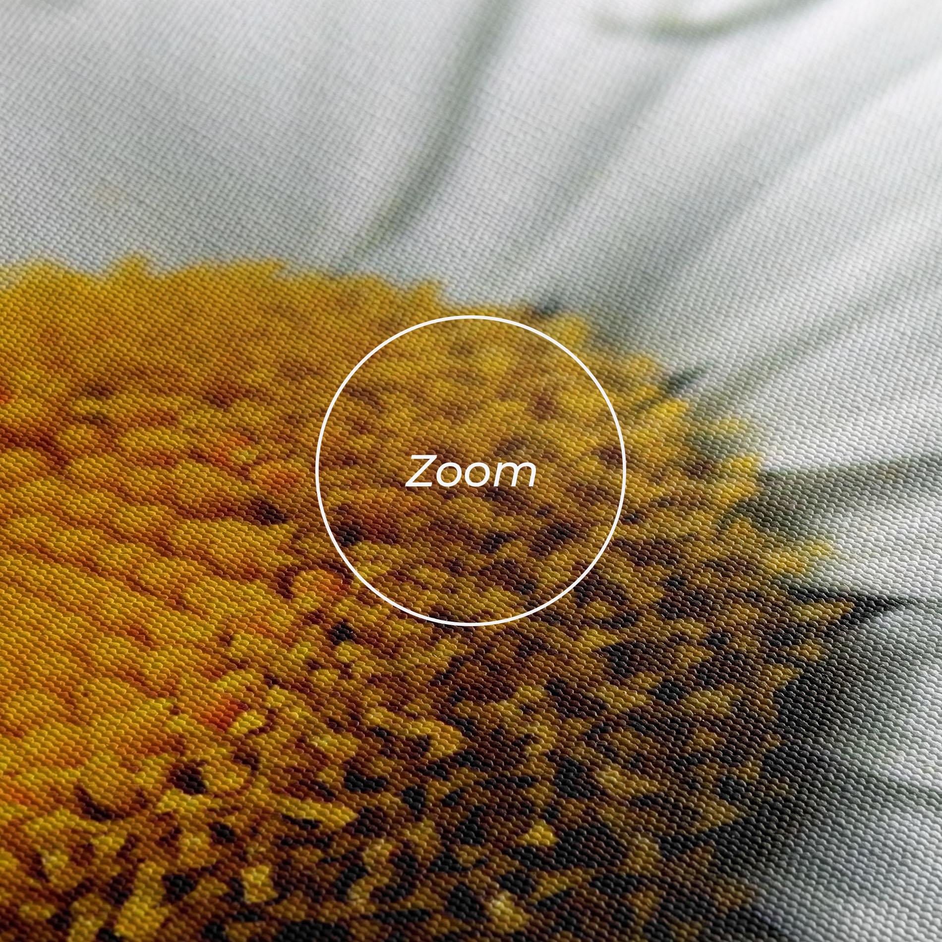 Vászonkép Big Daisies mockup 3