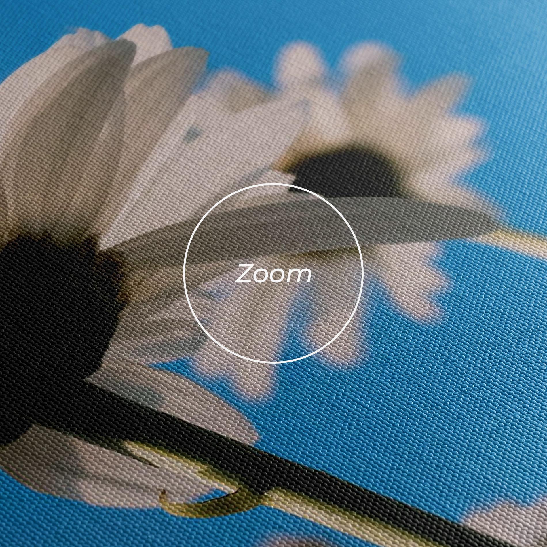 Vászonkép Blue Sky Daisy mockup 3