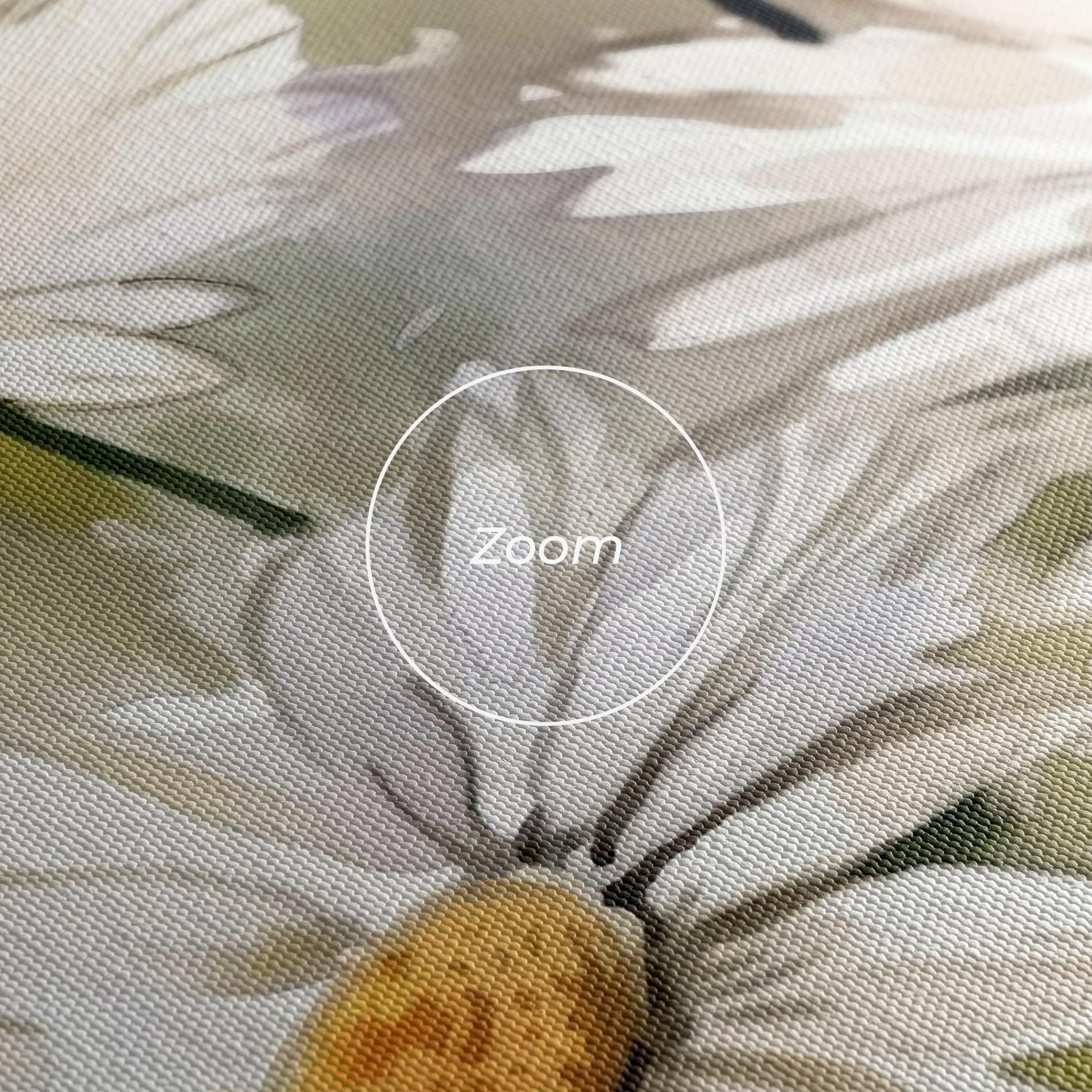Vászonkép Daisy Painting mockup 3