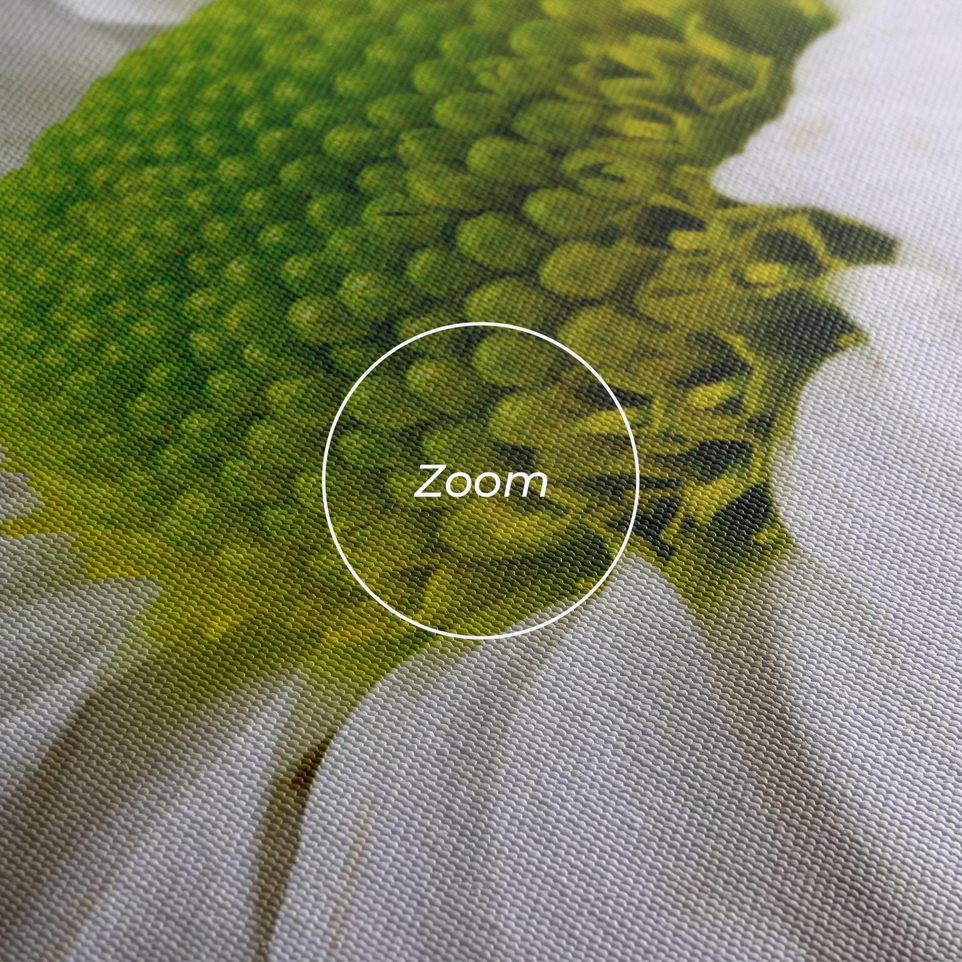 Vászonkép Green Middle Daisy mockup 3