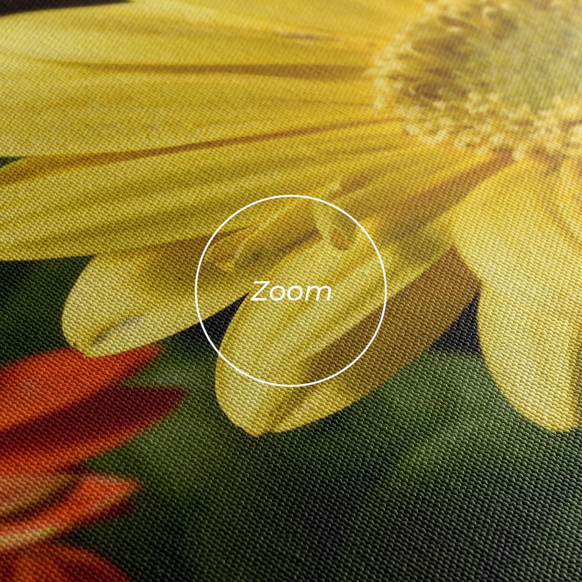 Vászonkép Orange Yellow Daisy mockup 3