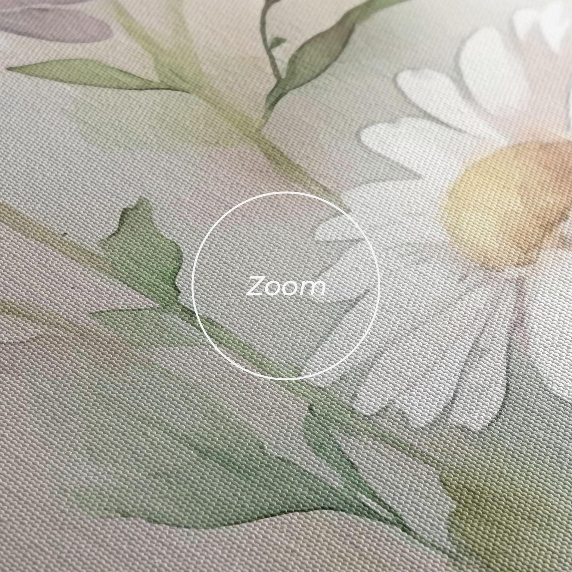 Vászonkép Painted Pretty Daisy mockup 3
