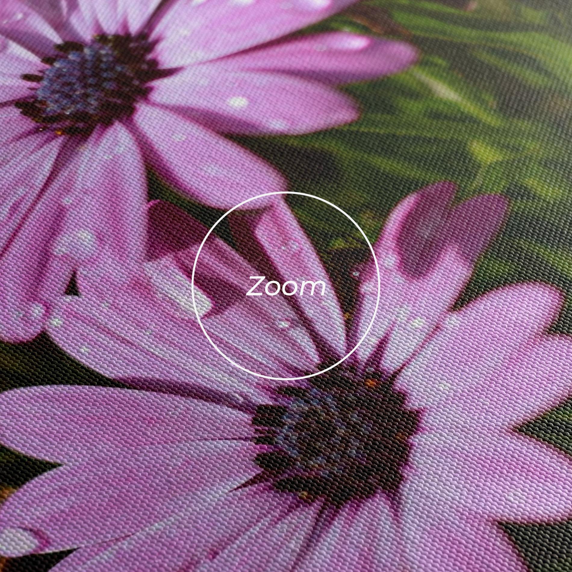 Vászonkép Purple Daisy mockup 3