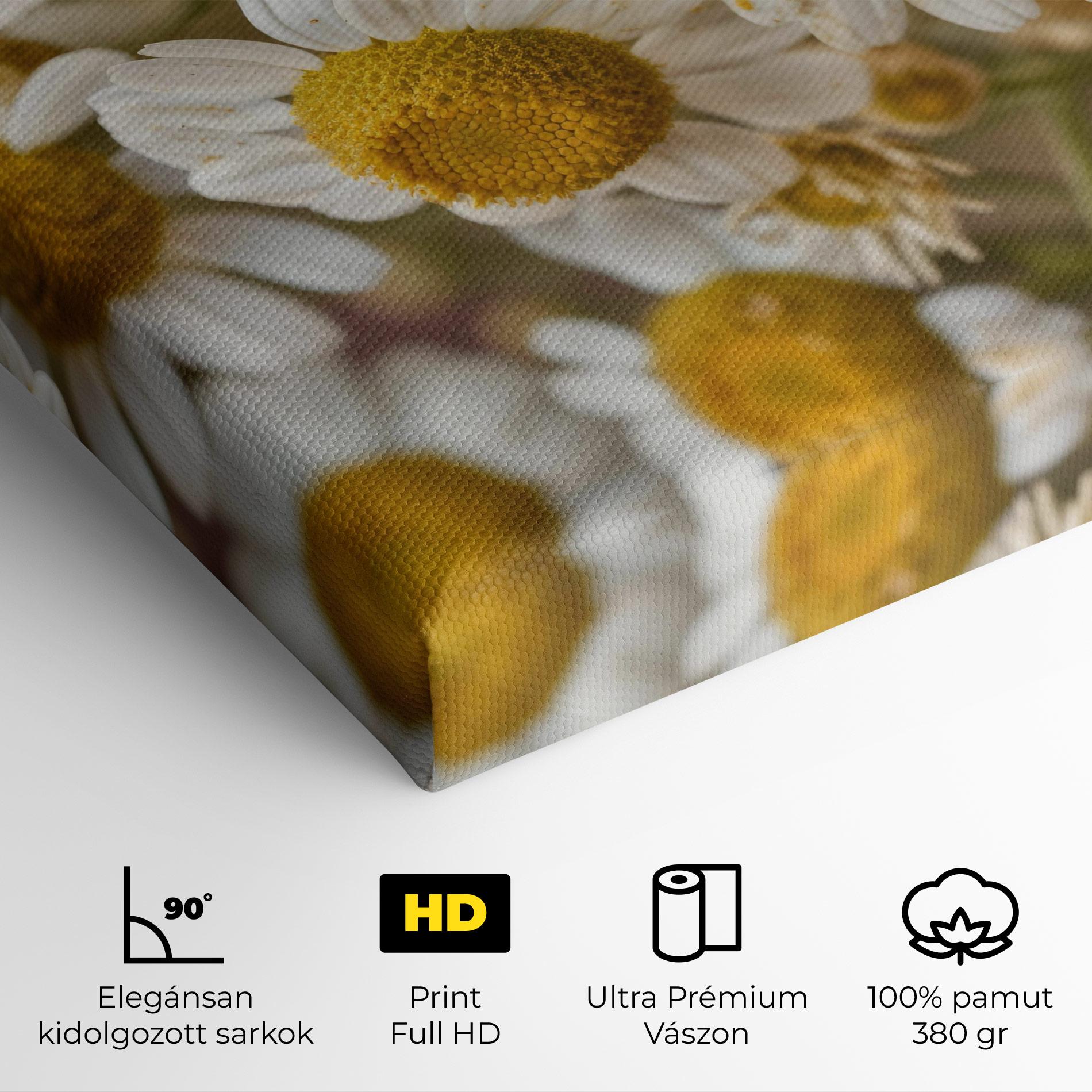 Vászonkép Daisy Wall mockup 4
