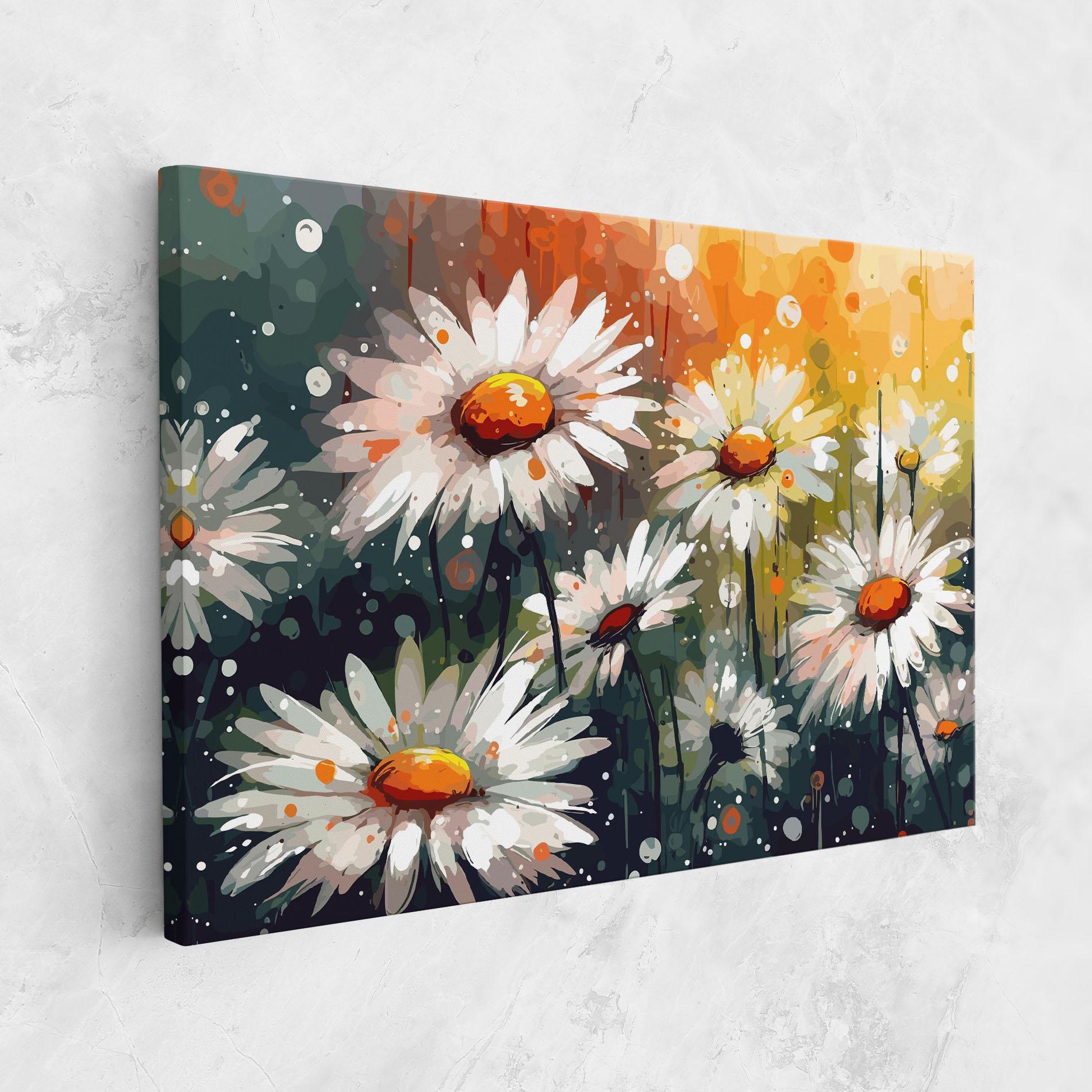 Vászonkép Daisy Art mockup 1