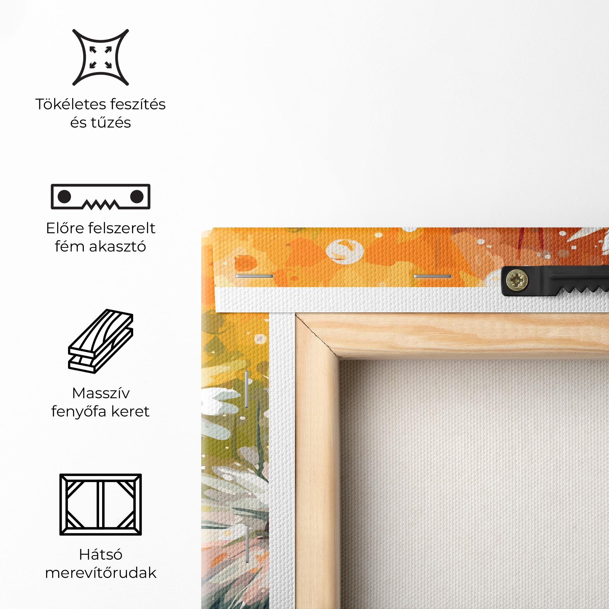 Vászonkép Daisy Art mockup 5