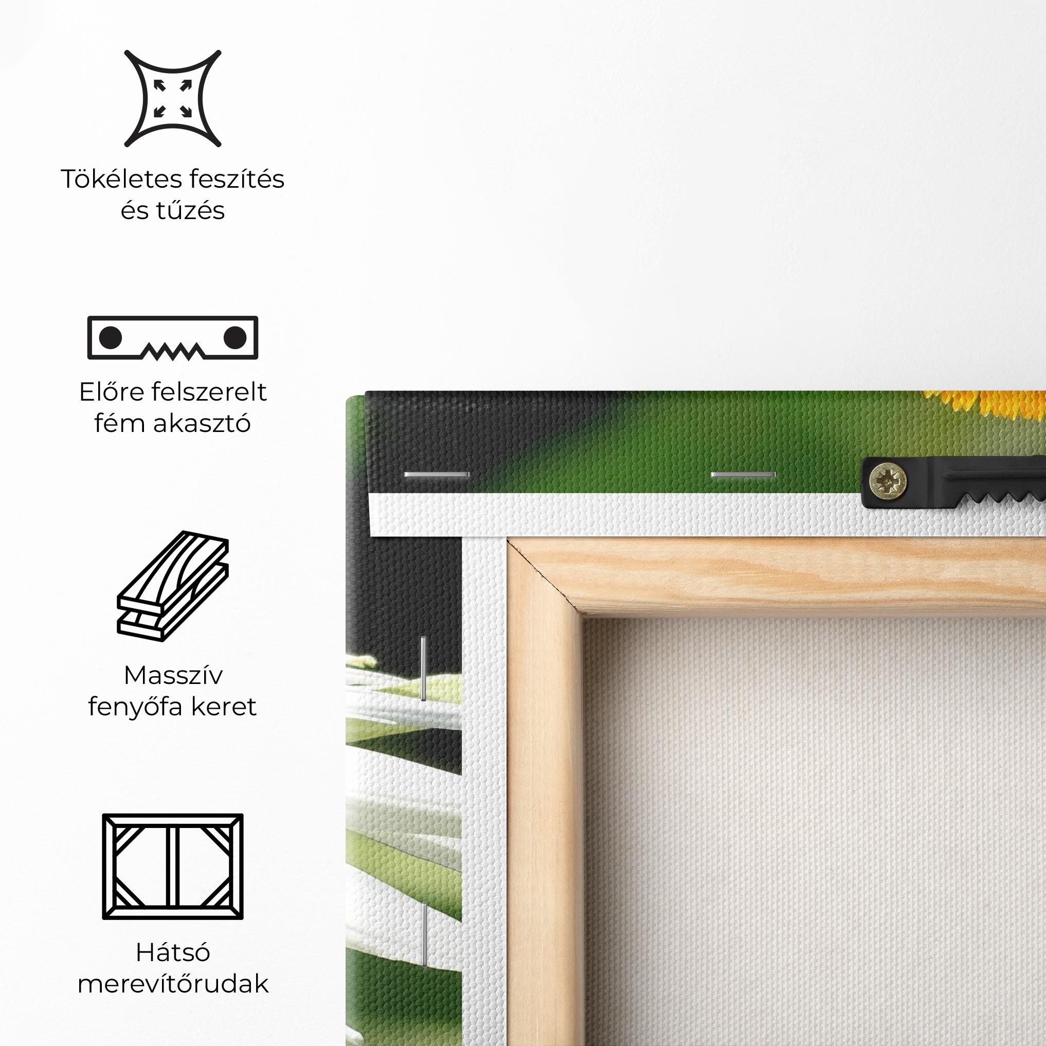 Vászonkép Green Daisy mockup 5