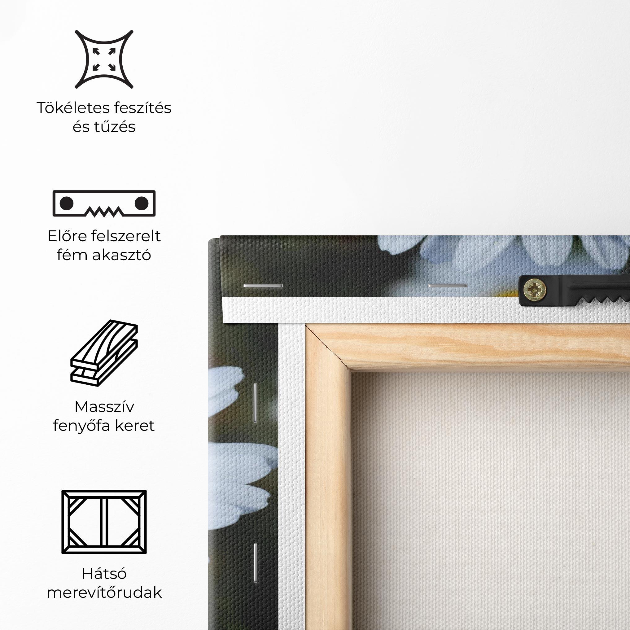 Vászonkép Strong Yellow Daisy mockup 5