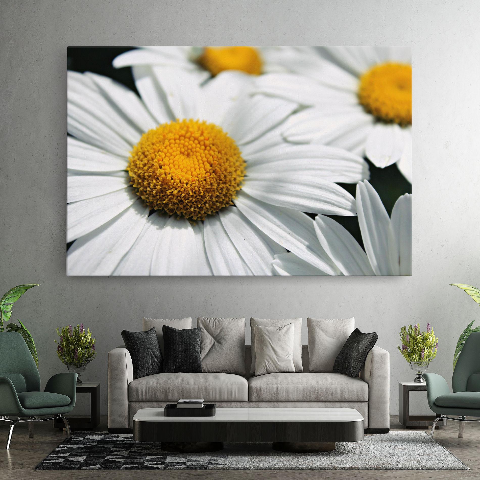 Vászonkép Big Daisies mockup 7