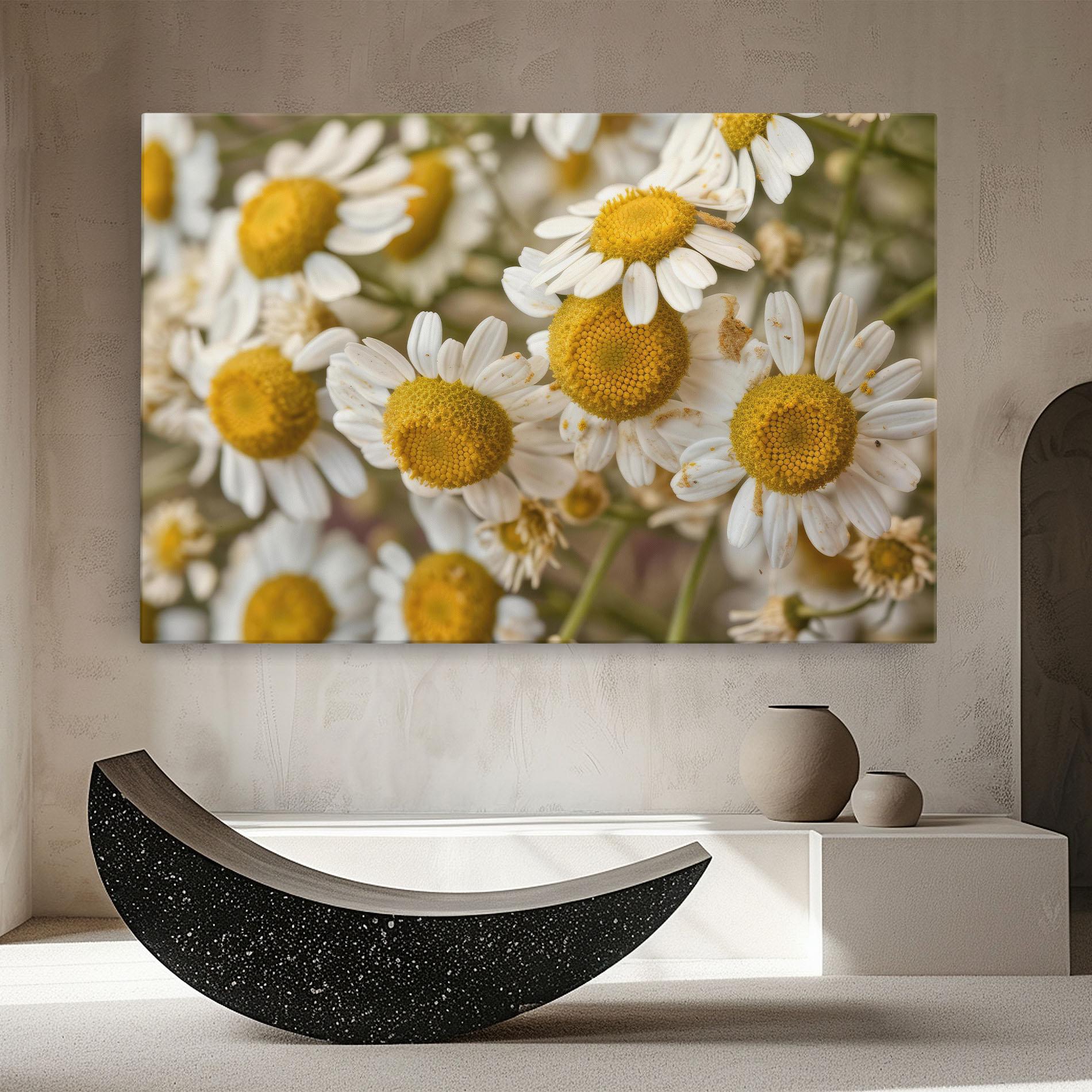 Vászonkép Daisy Wall mockup 8