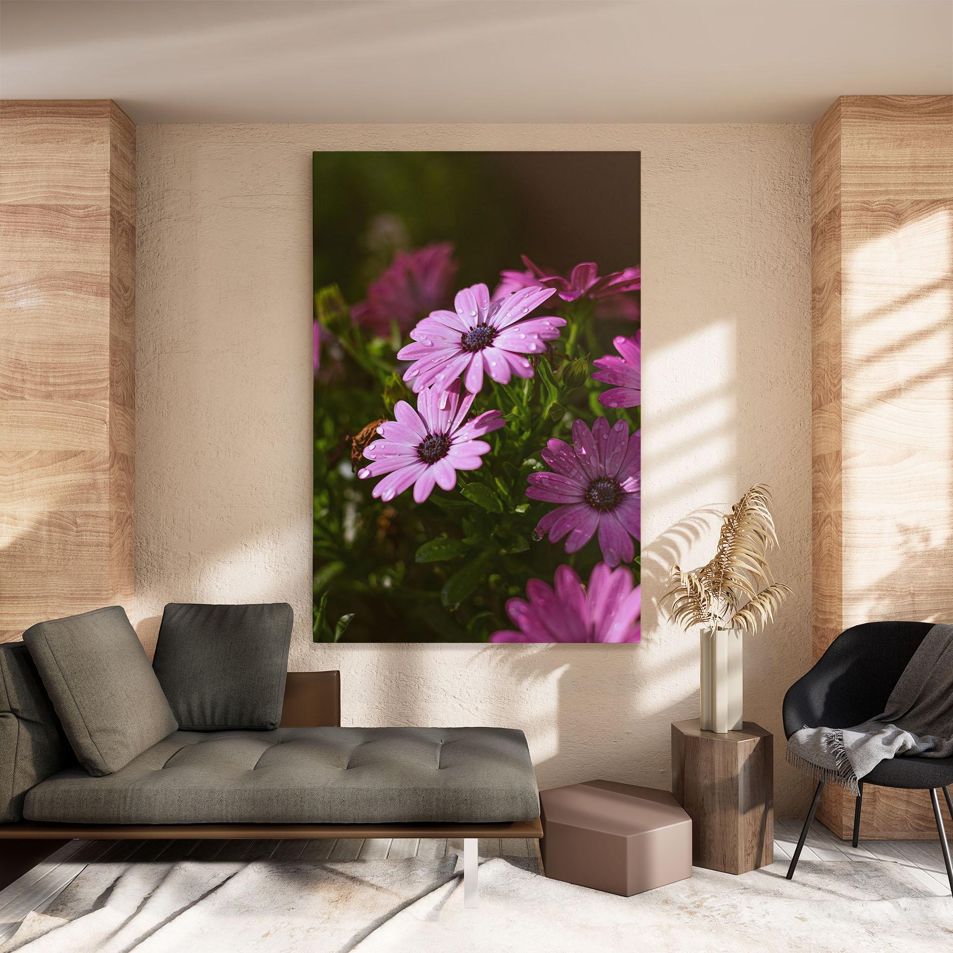 Vászonkép Purple Daisy mockup 8