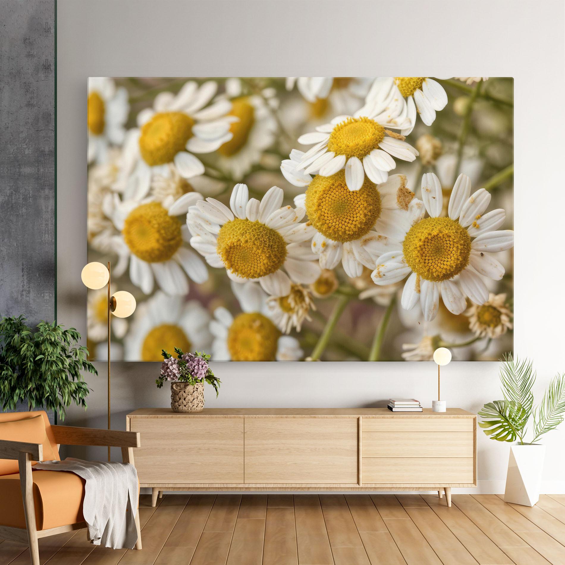 Vászonkép Daisy Wall mockup 9