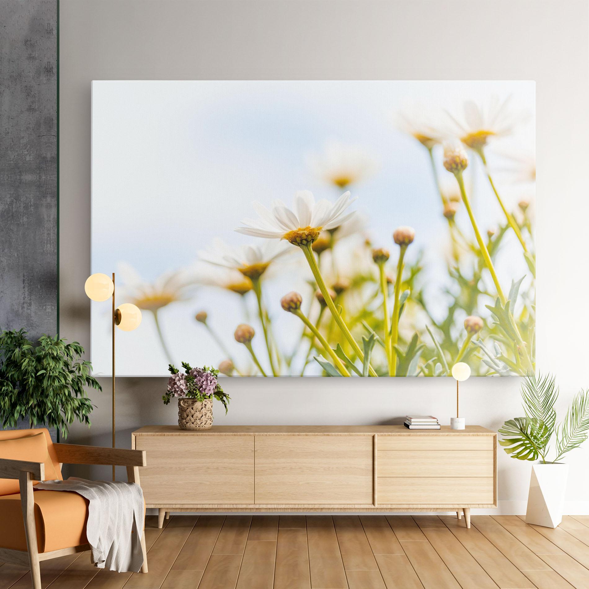 Vászonkép Dreamy Daisy mockup 9