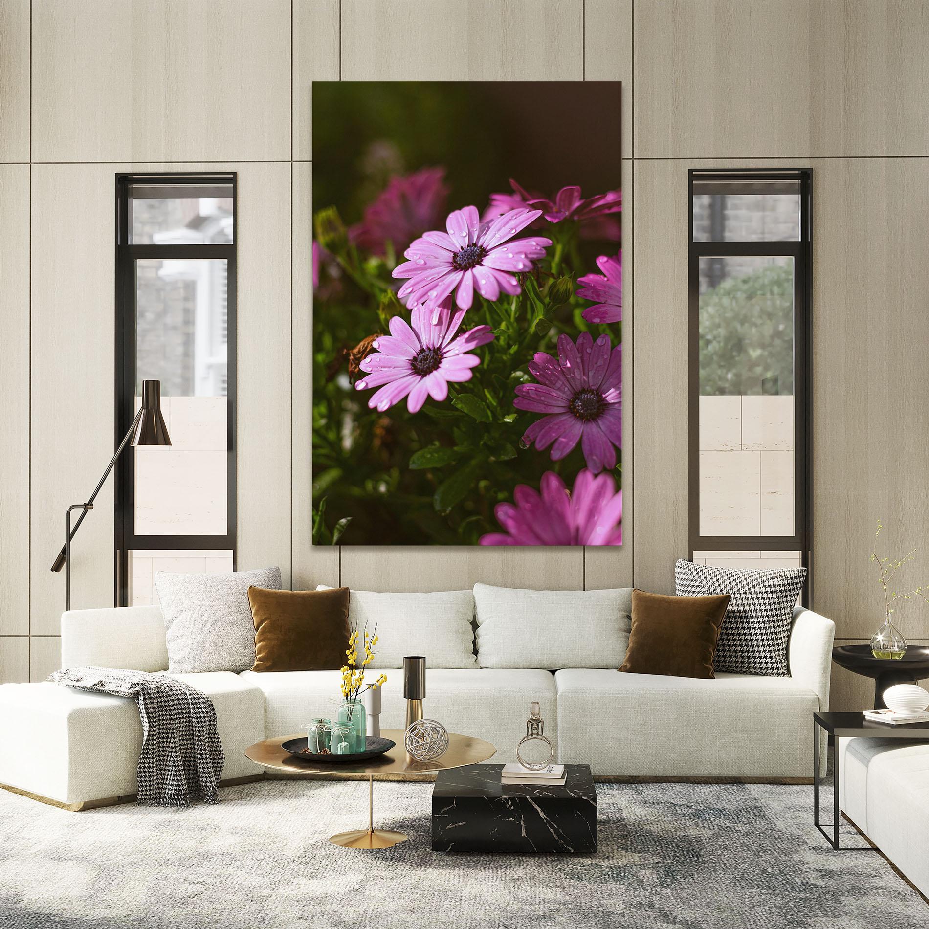 Vászonkép Purple Daisy mockup 2