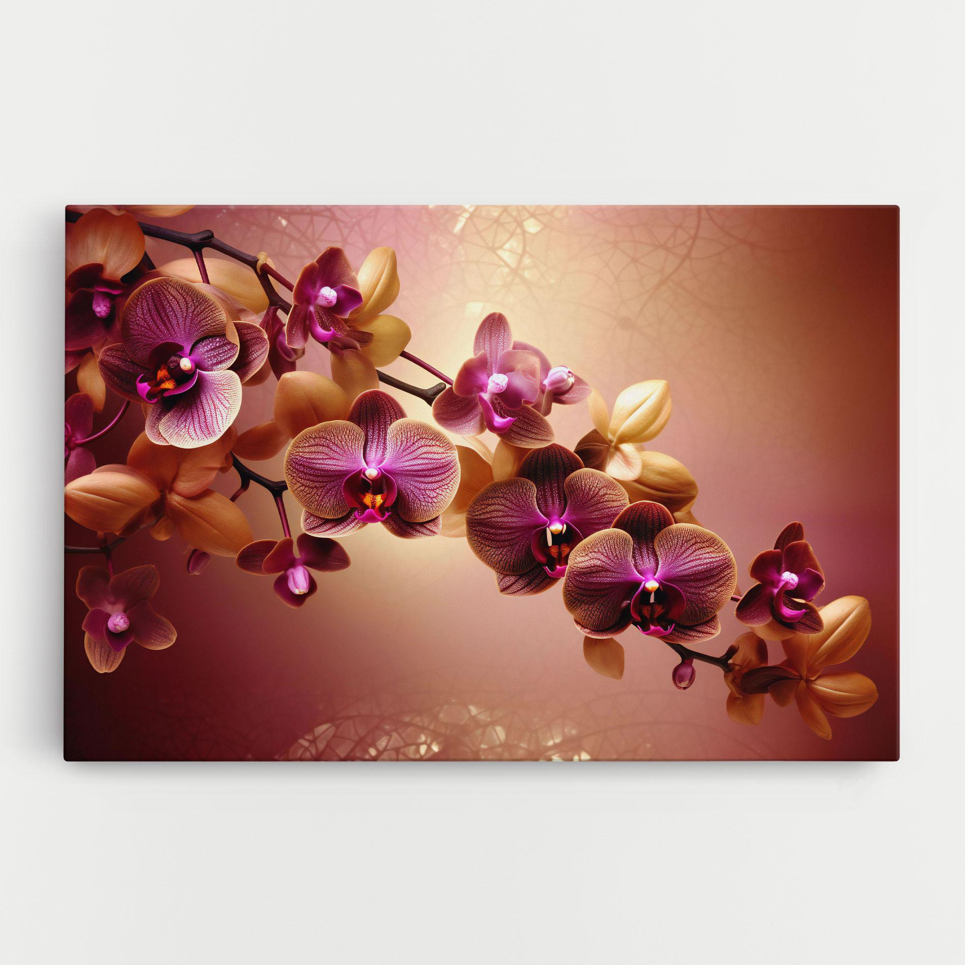 Vászonkép Purple Cream Orchid mockup 0