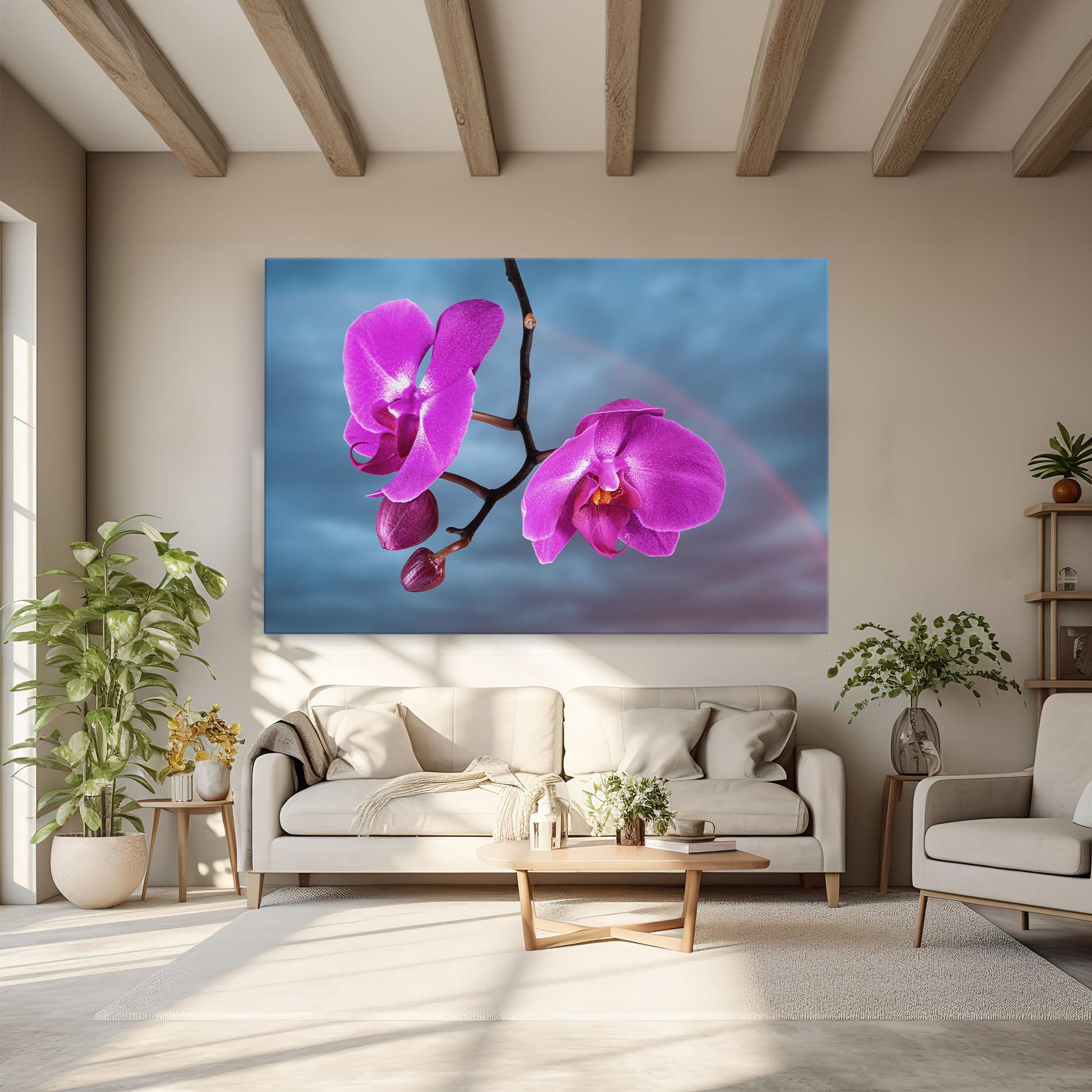 Vászonkép Sky Purple Orchid mockup 6