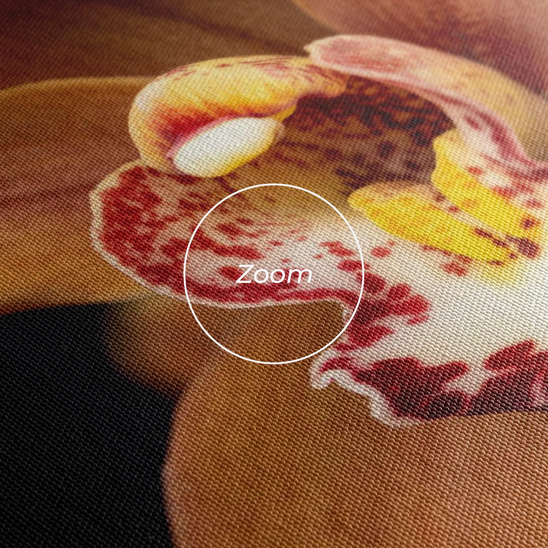 Vászonkép Dirty Orange Orchid mockup 3