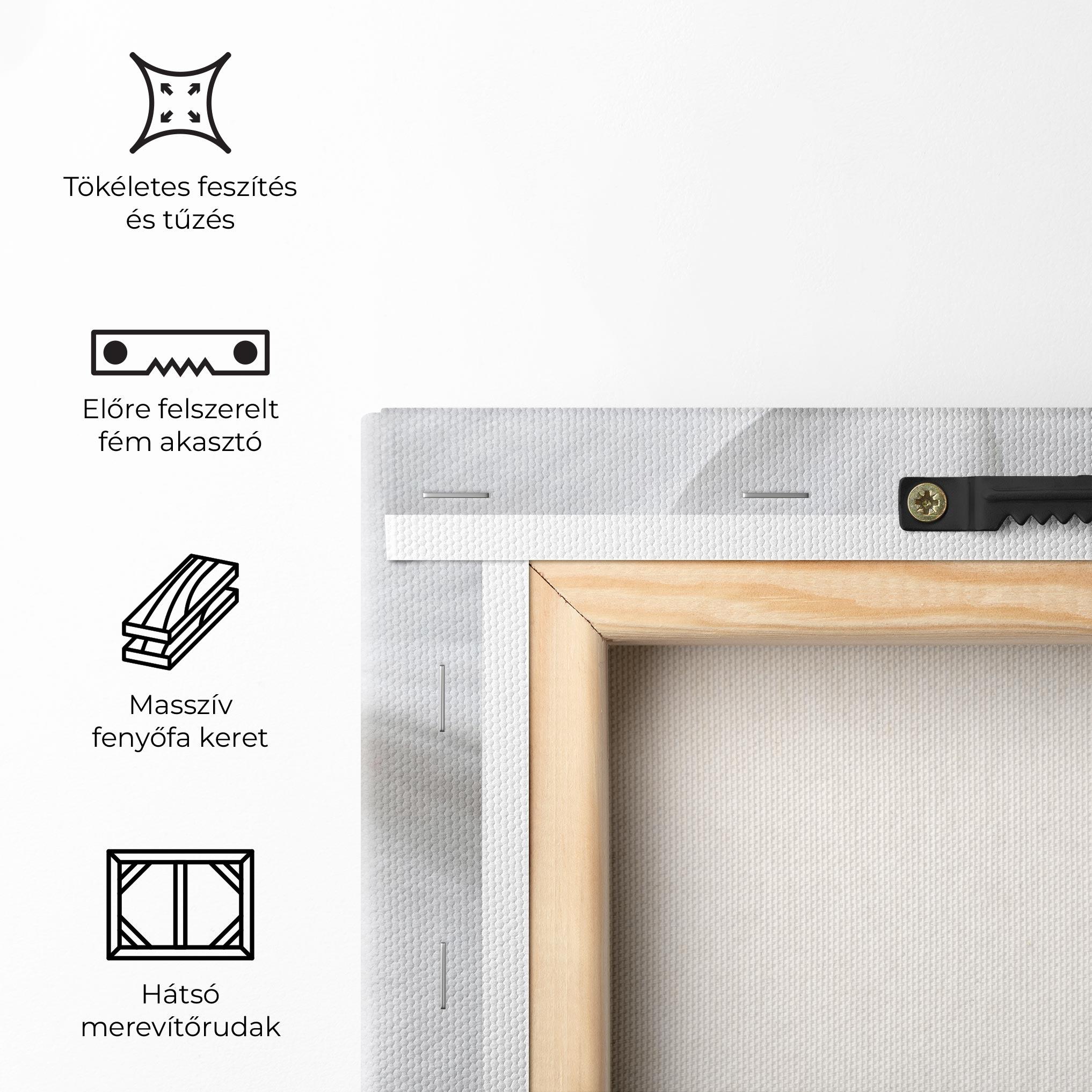 Vászonkép Big Orchid Close Up mockup 5