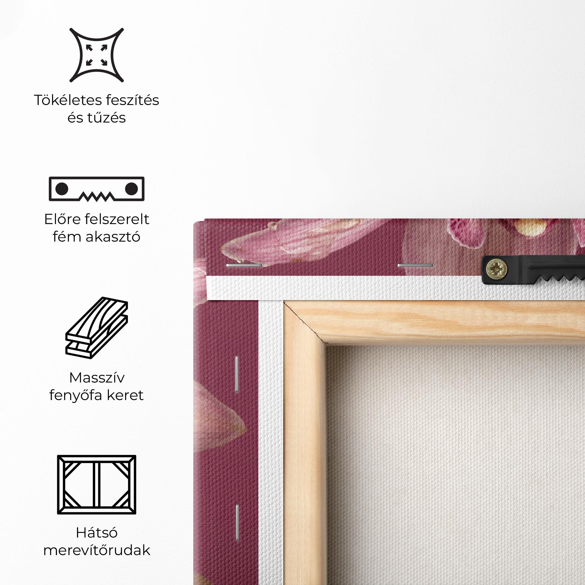 Vászonkép Orchid Holding mockup 5